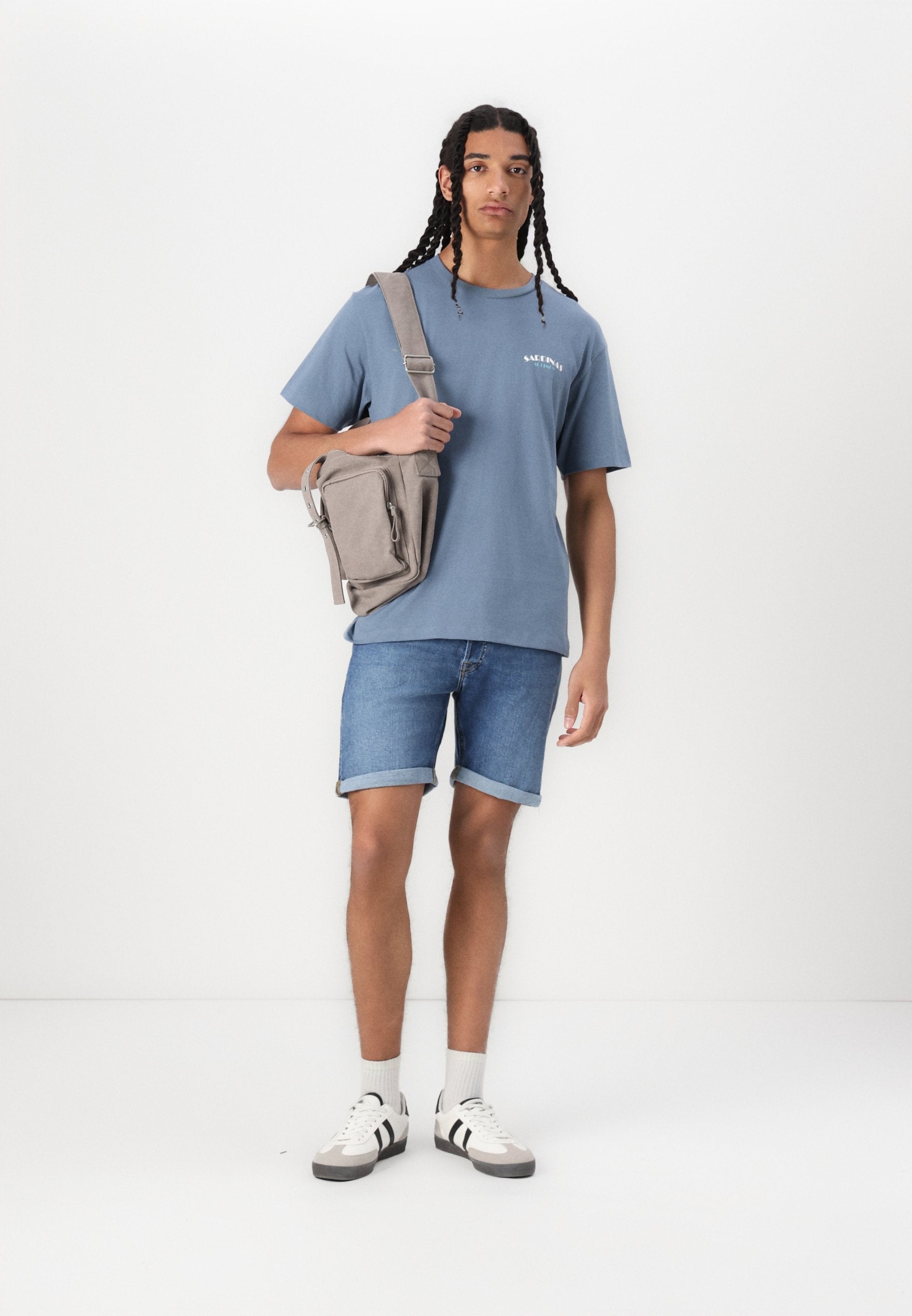 Denim Regular Fit - Denim shorts - blue denim