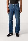 STRAIGHT - Straight leg jeans - blue denim