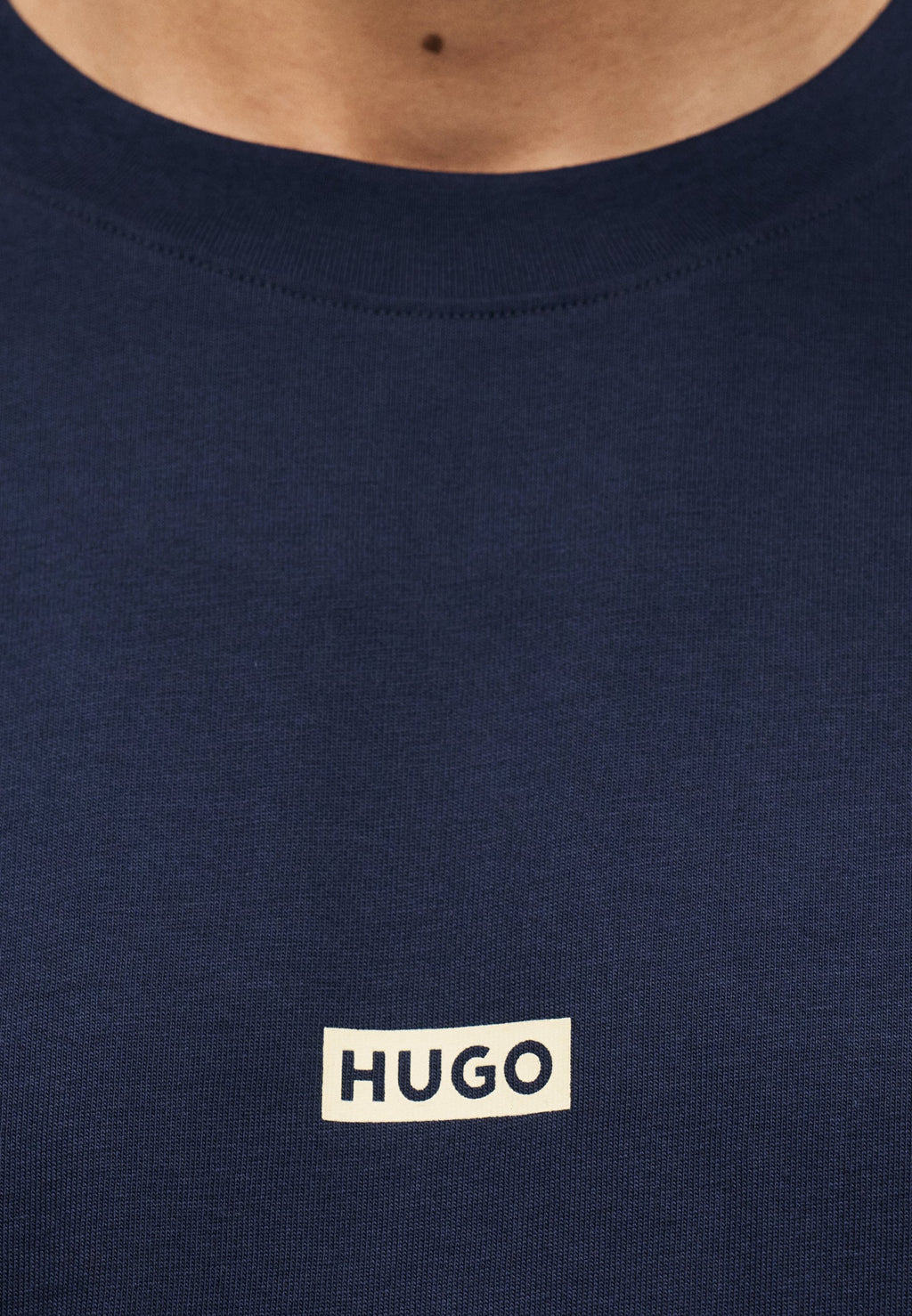NALONO - Print T-shirt - dark blue