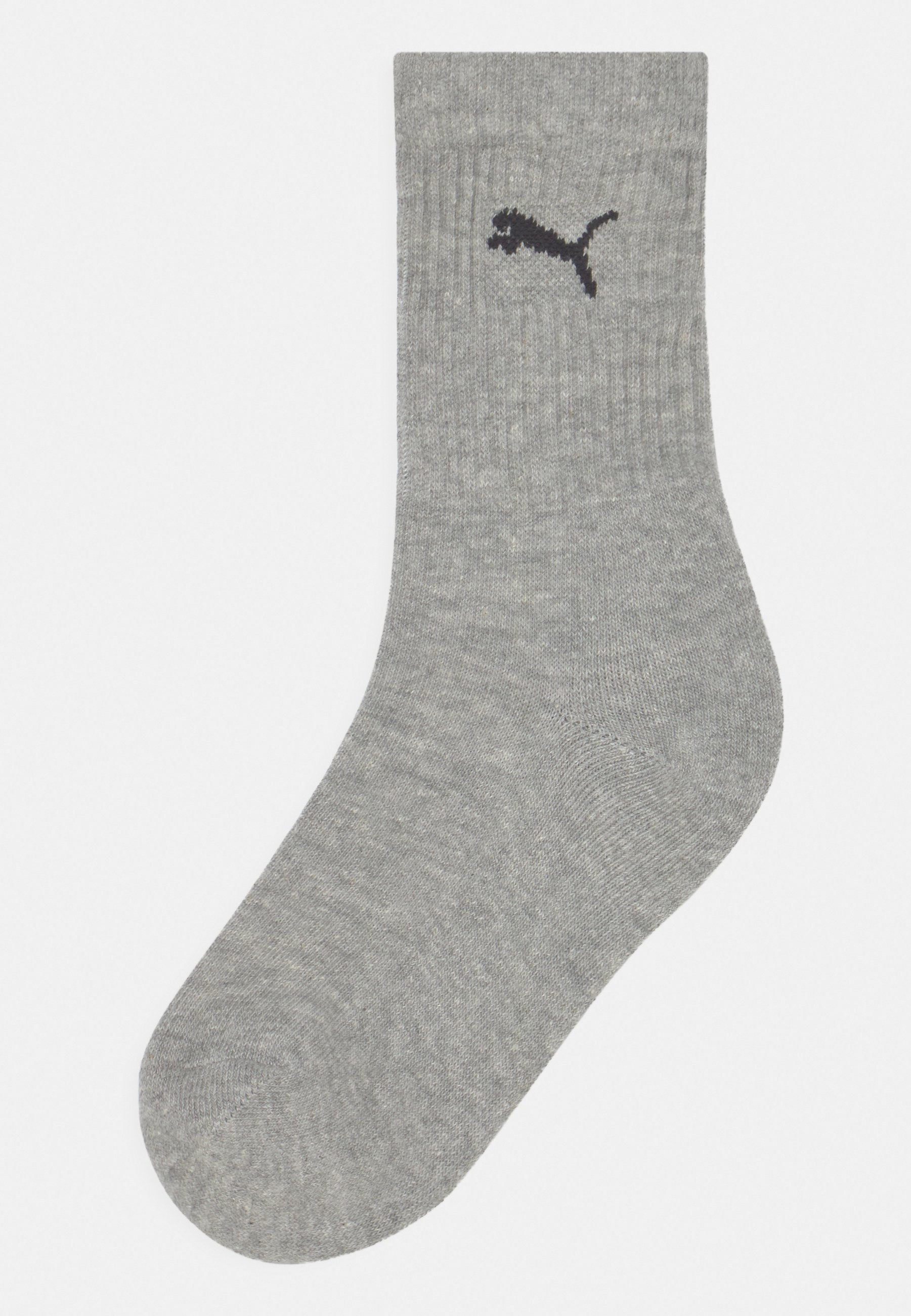 JUNIOR CREW 6 PACK UNISEX - Socks - white/grey/black