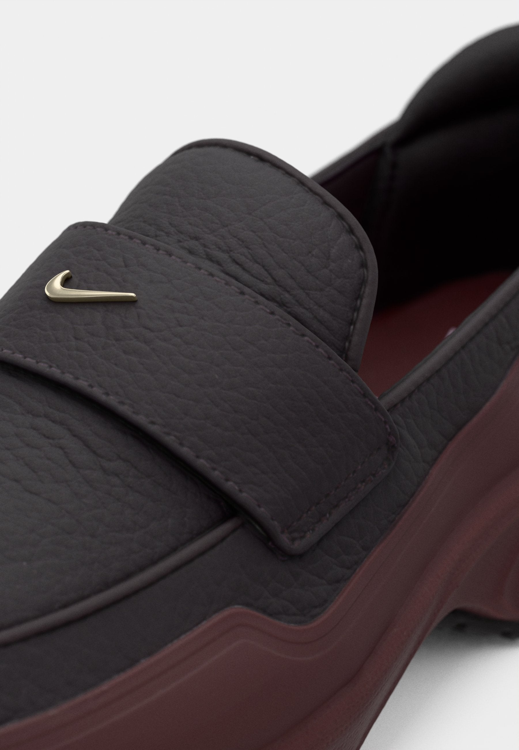 AIR MAX PHENOMENA - Slip-ons - burgundy crush/metallic silver-coloured/burgundy ash/black/pink foam