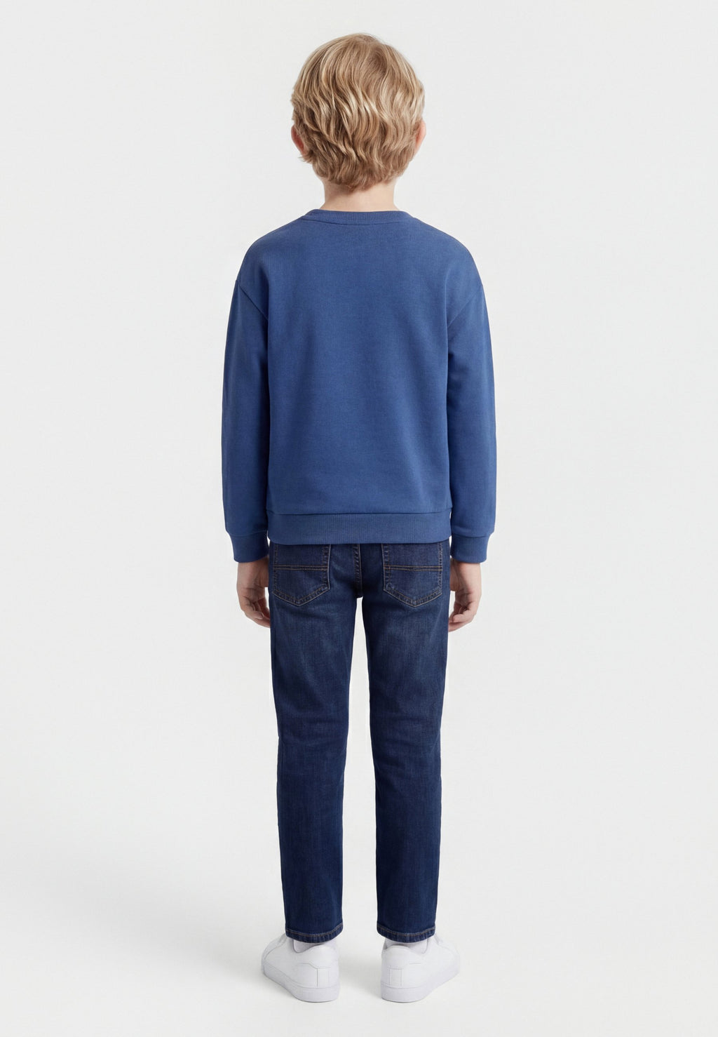 Sweatshirt - blue track