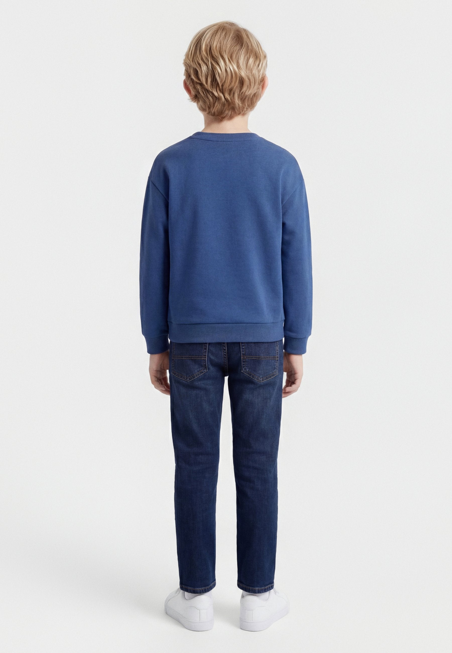 Sweatshirt - blue track