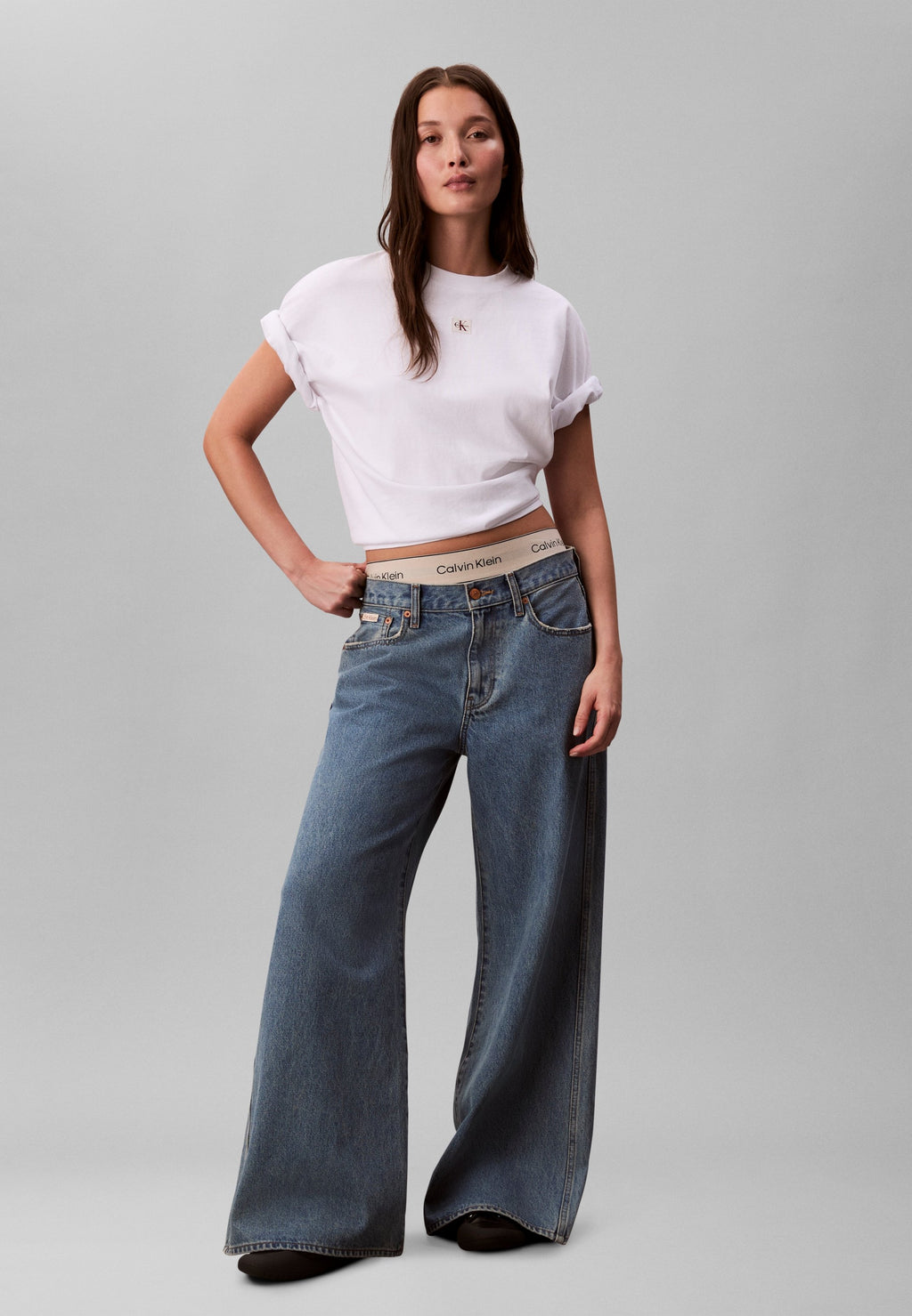 Basic T-shirt - brilliant white