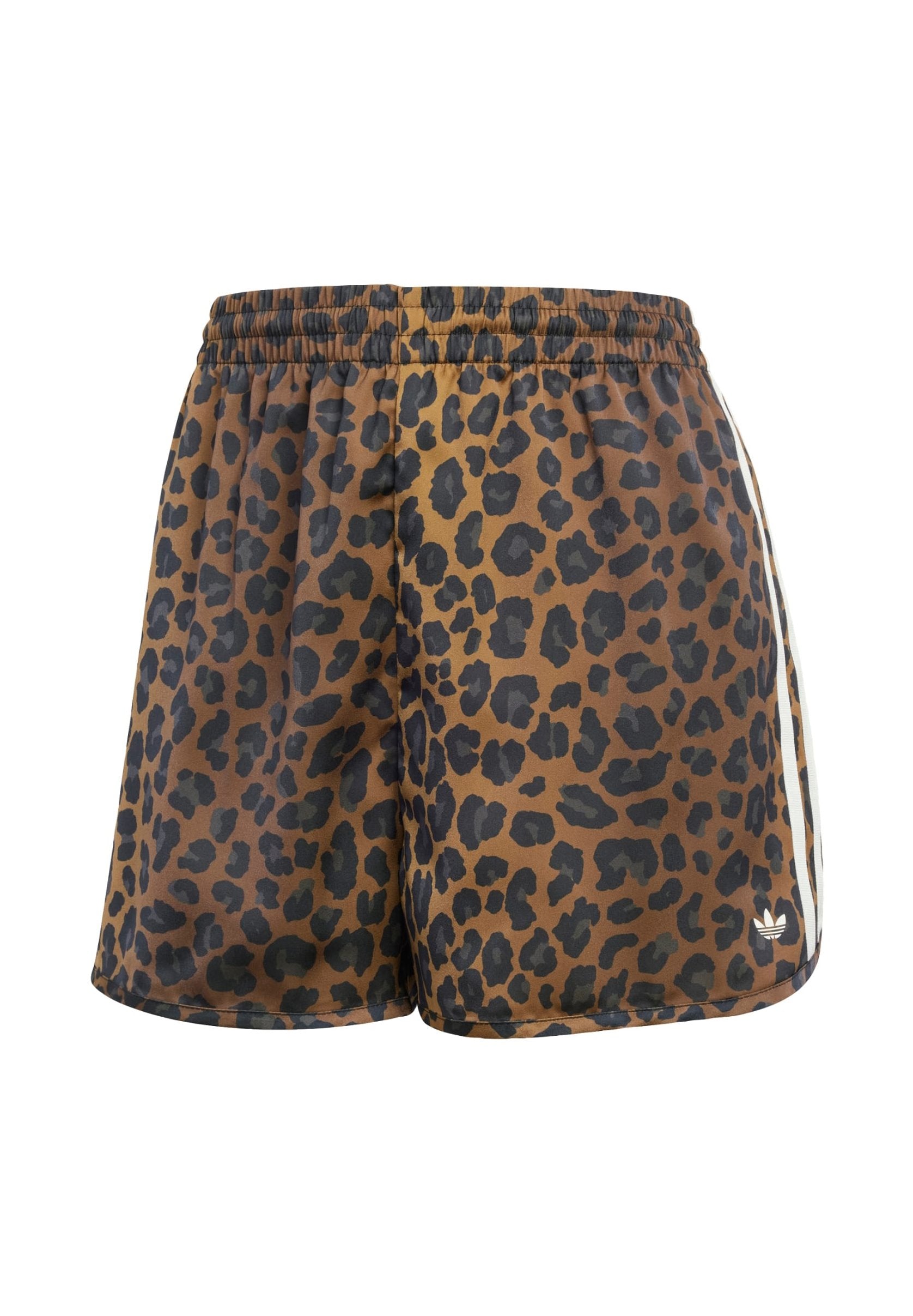 WIDE LEG LEO PRINT SATIN - Shorts - multicolor bronze strata