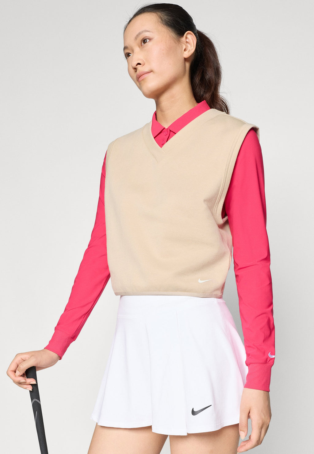 GOLF V NECK VEST - Top - sanddrift/sail