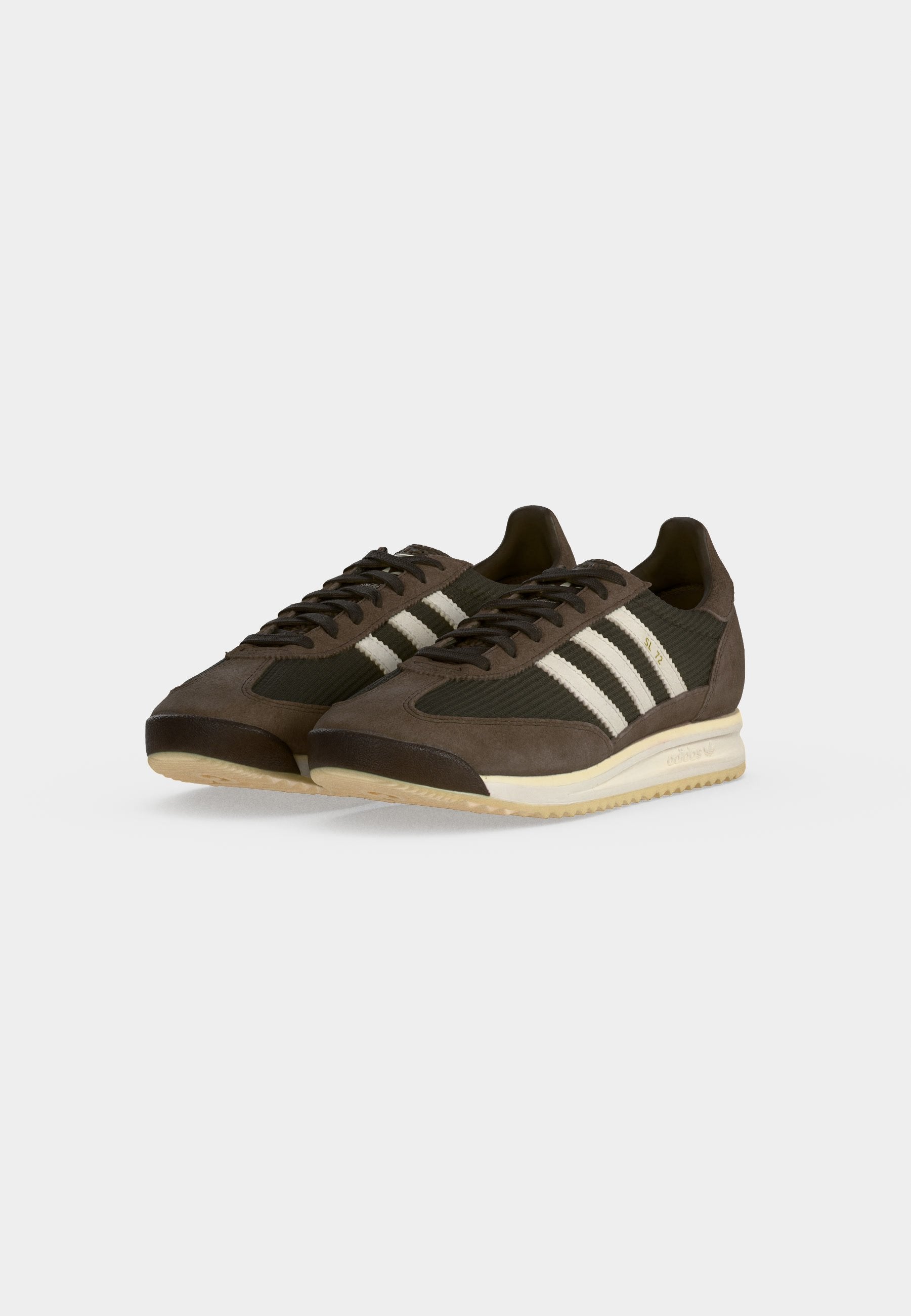 SL 72 RS UNISEX - Spor ayakkabı - koyu kahve/krem rengi/sıcak vanilya