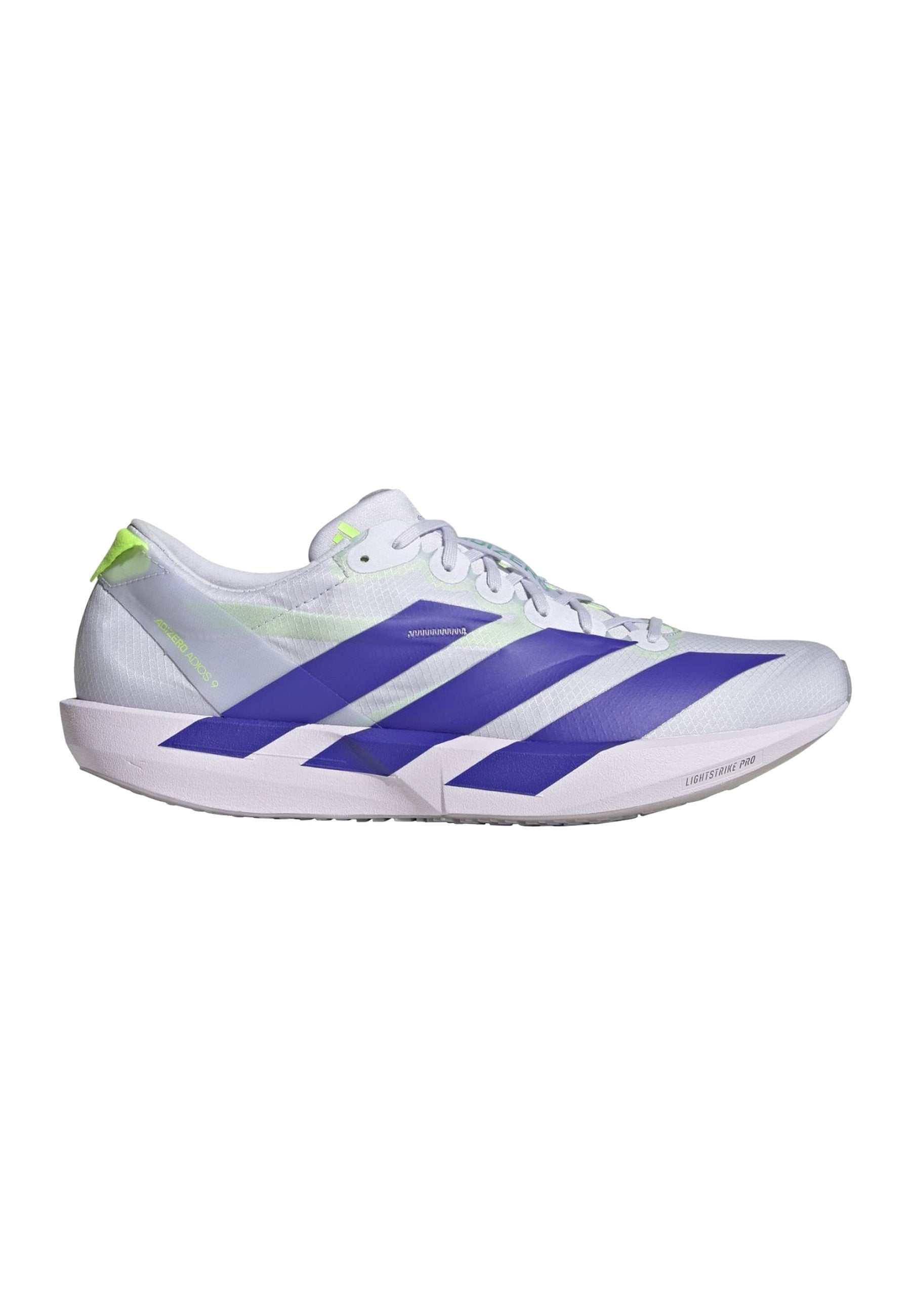 ADIZERO ADIOS 9 - Road running shoes - frozen purple   solar purple   signal green