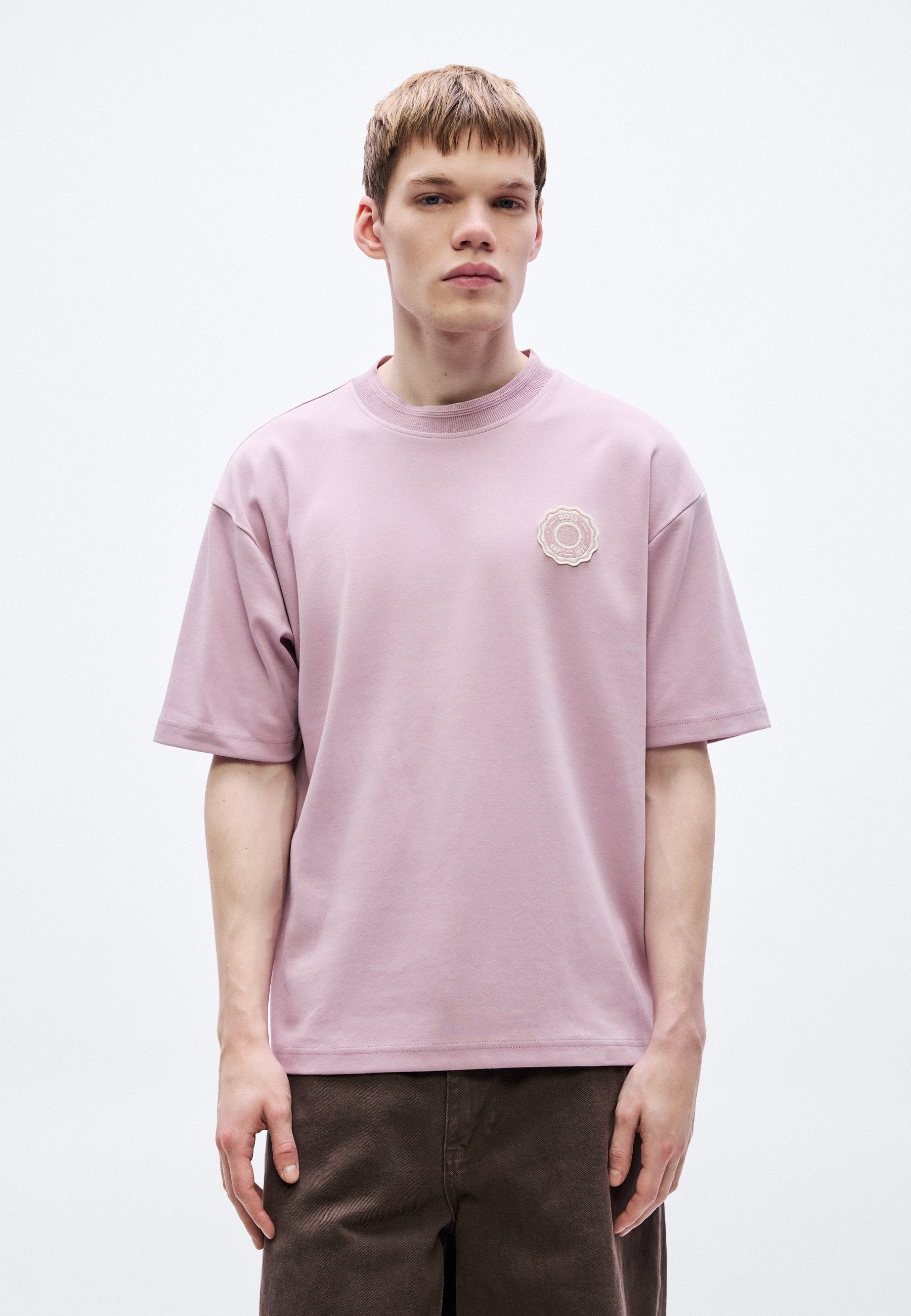 VARSITY - Basic T-shirt - light pastel purple