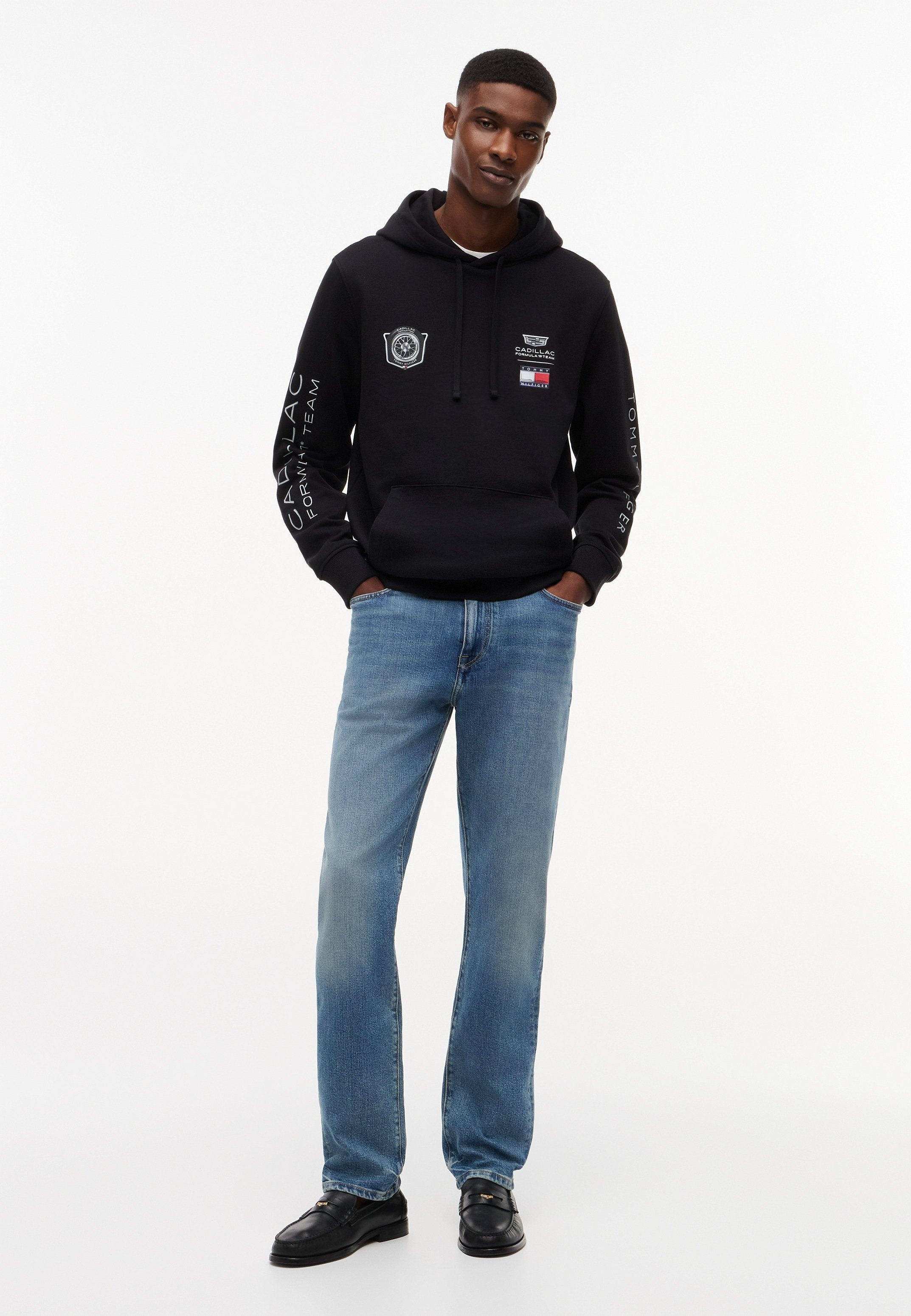 TH X CADILLAC FORMULA 1 TEAM CAR GRAPHIC HOODIE UNISEX - Hoodie - black