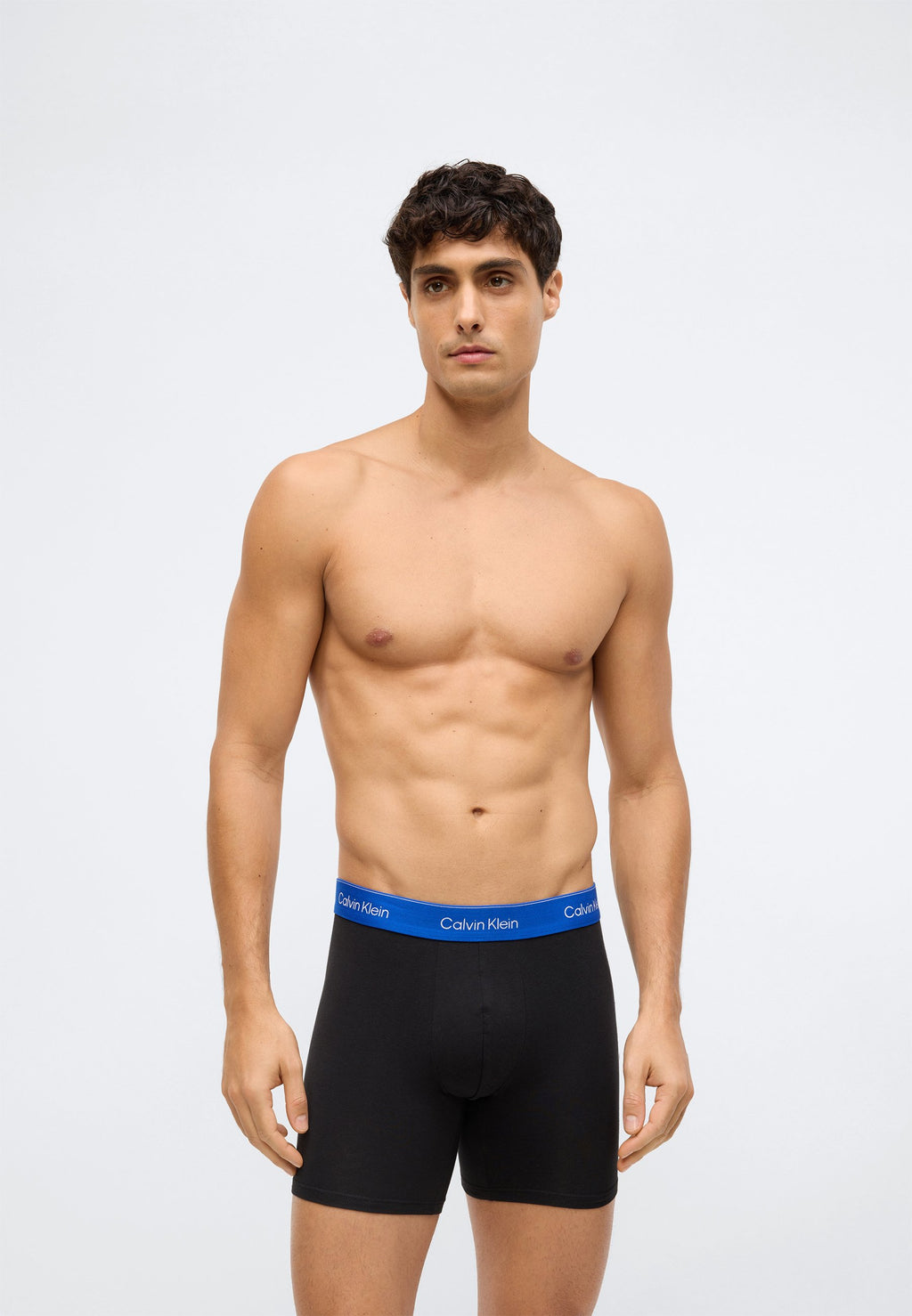 BOXER BRIEF 5 PACK ICON COTTON STRETCH - Boxer briefs - black/royalty