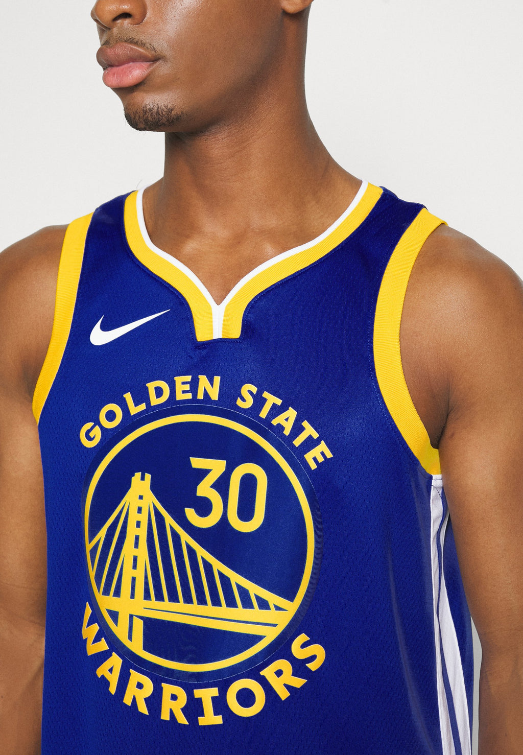 NBA STEPHEN CURRY GOLDEN STATE WARRIOS ICON JERSEY - Club wear - rush blue/curry stephen