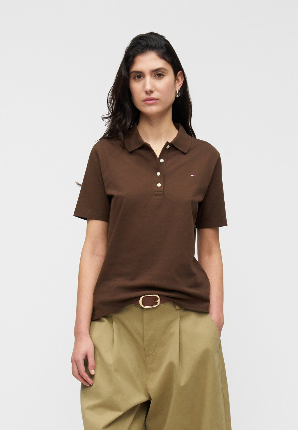 Polo shirt - legacy brown