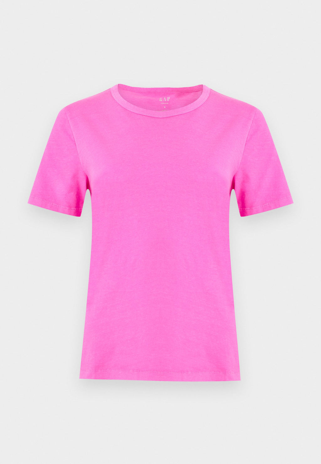 CREW - Basic T-shirt - neon pink glow