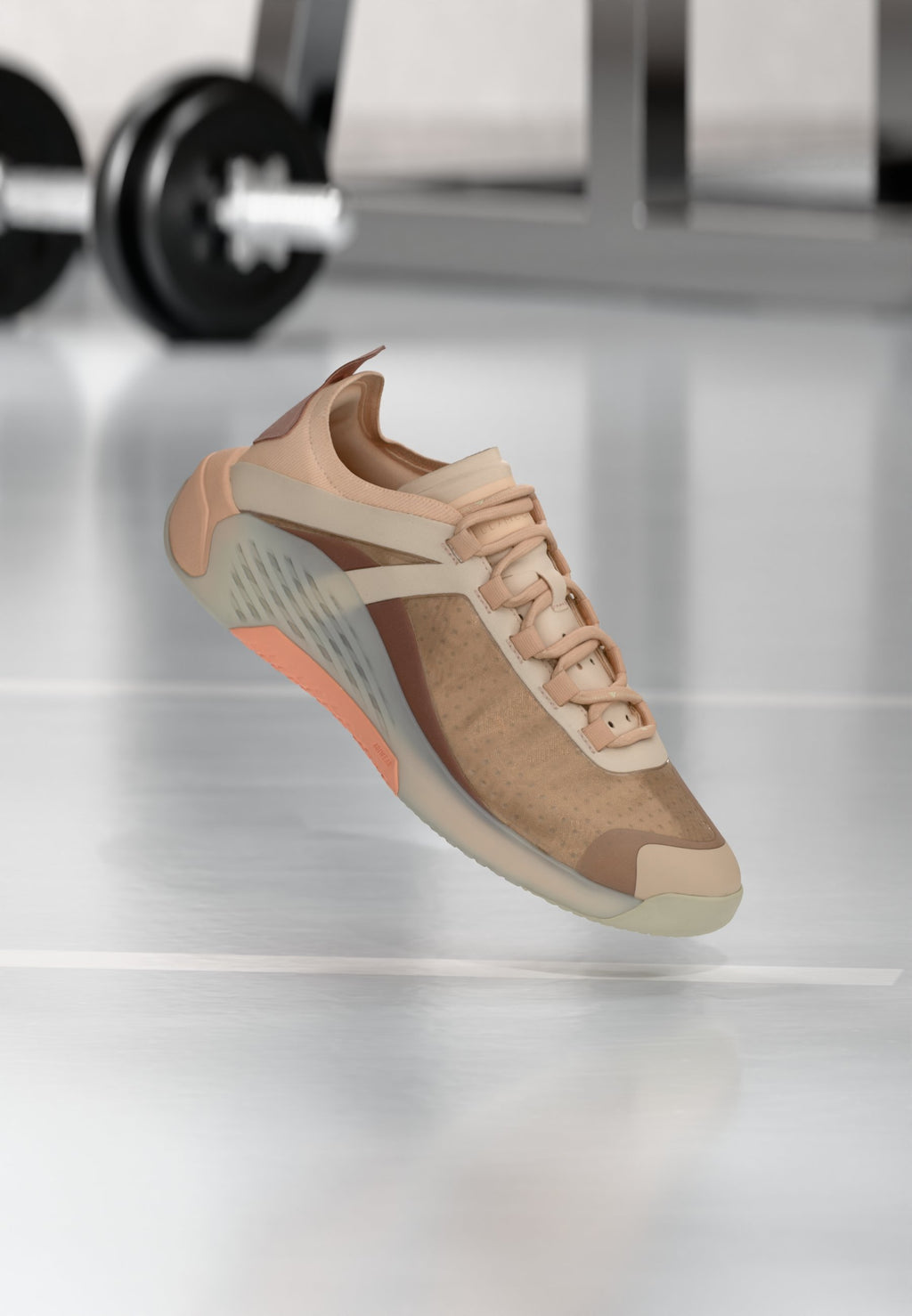 DROPSET 4 - Chaussure d'entraînement - poudre douce/mauve marron