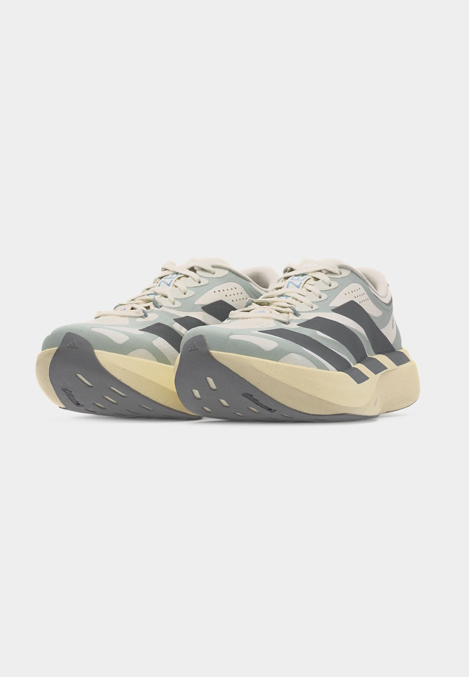 ADIZERO EVO SL EXO W - Road running shoes - cloud white/grey four/silver-coloured