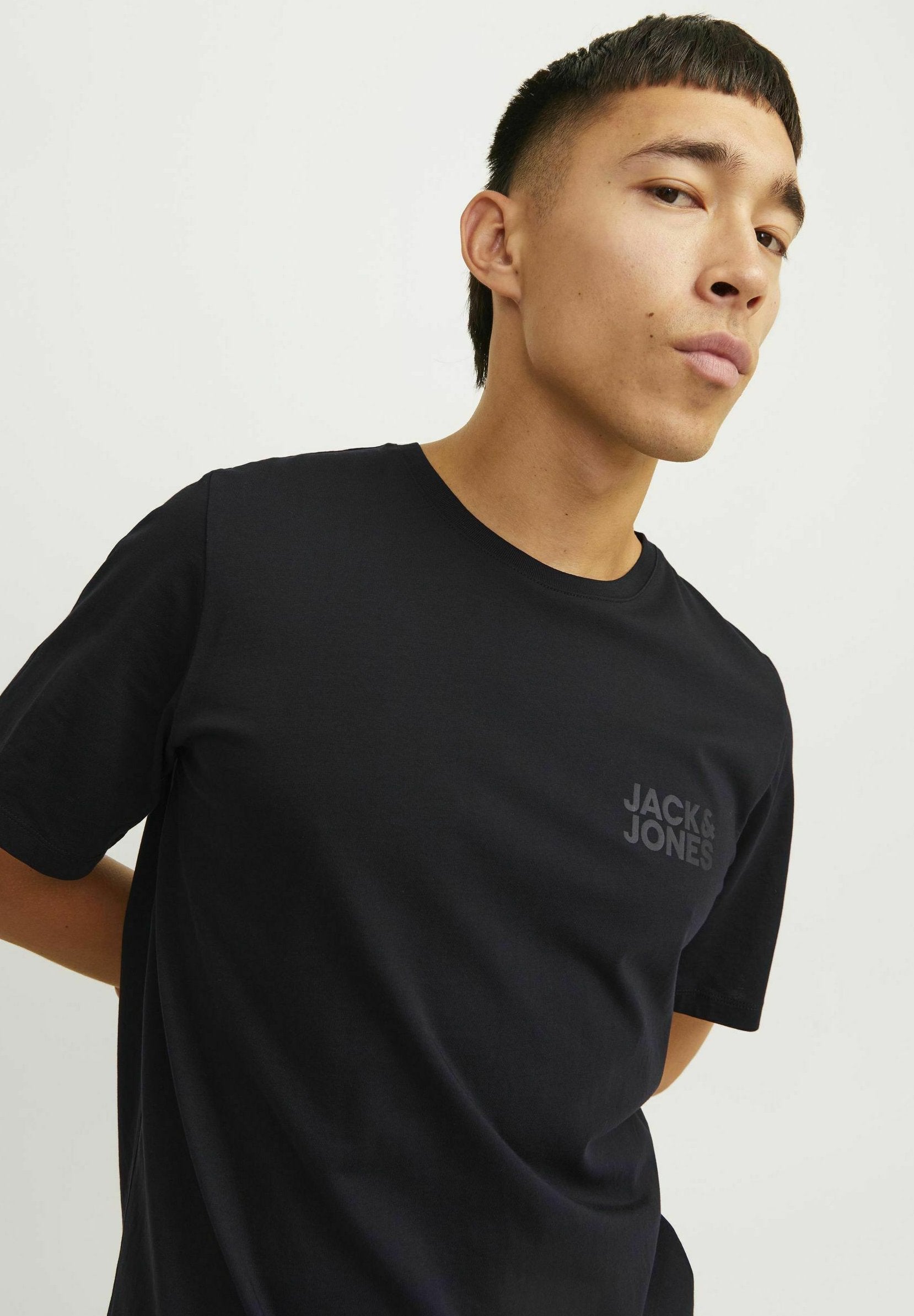 JJECORP LOGO TEE SS O-NECK NOOS - Basic T-shirt - black