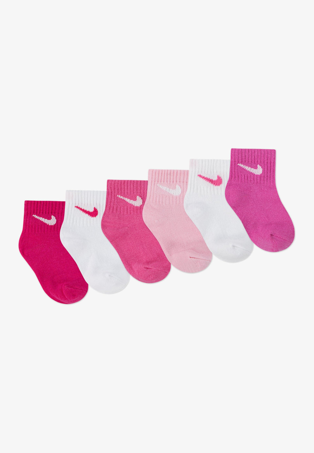 INFANT ANKLE 6 PACK - Socks - vivid pink