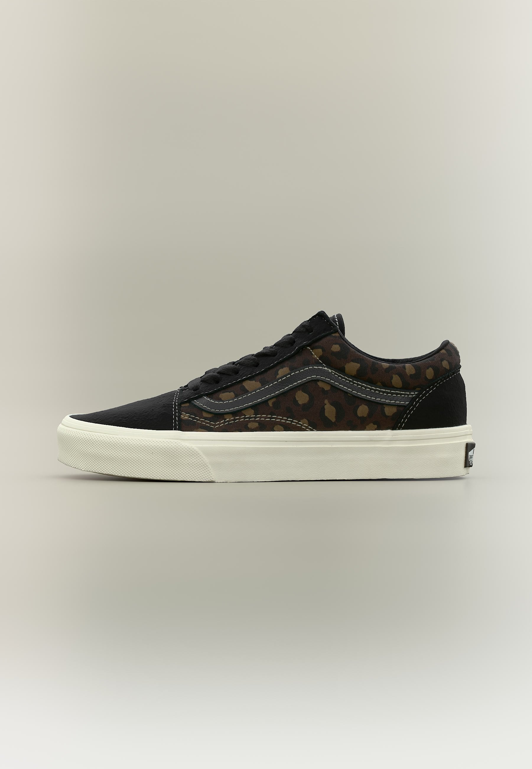 OLD SKOOL UNISEX - Baskets de skate - noir/marron