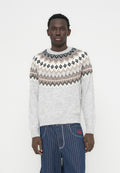 YOKE CREW NECK - Jumper - graystone