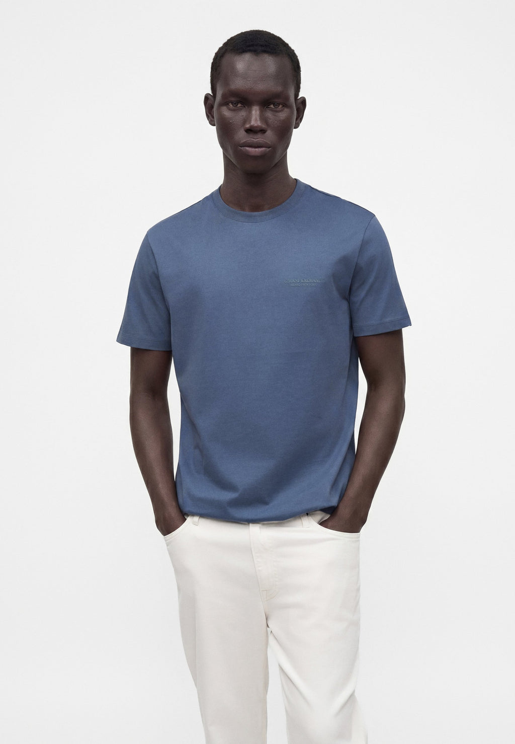 REGULAR - Basic T-shirt - vintage indigo