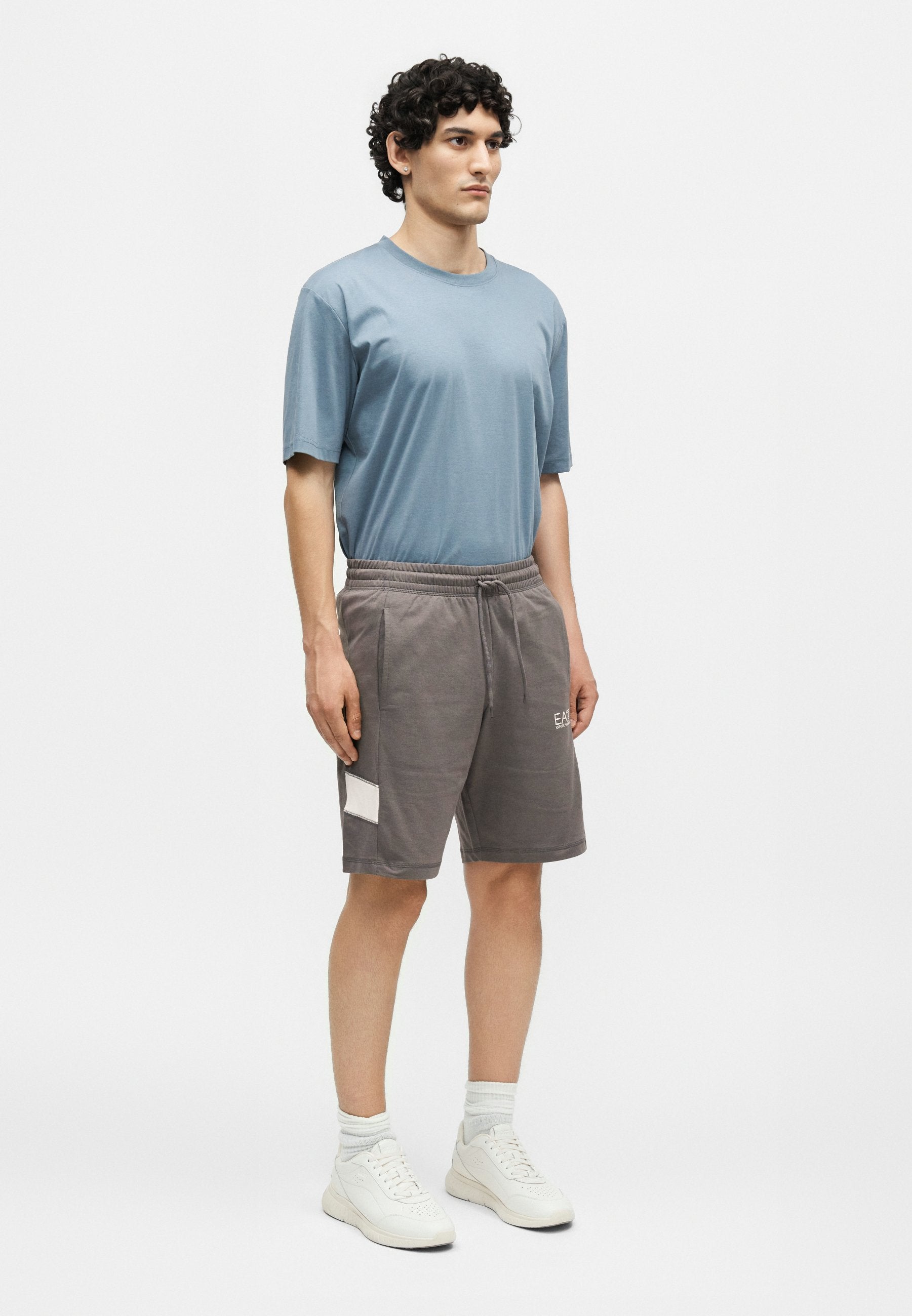 TRAIN CORE - Tracksuit bottoms - smoked pearl