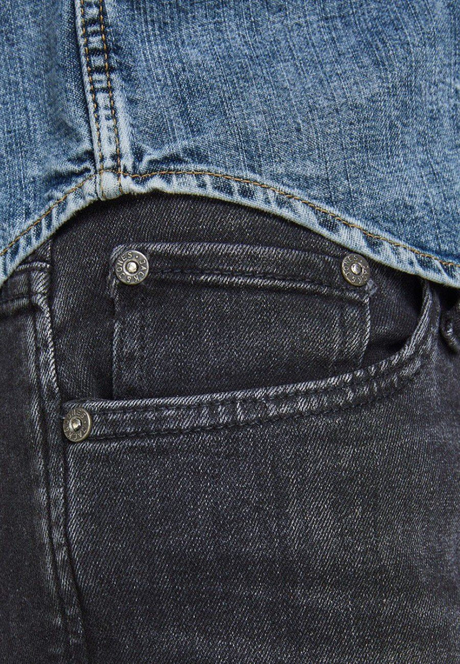 JJIGLENN JJORIGINAL - Relaxed fit jeans - black denim
