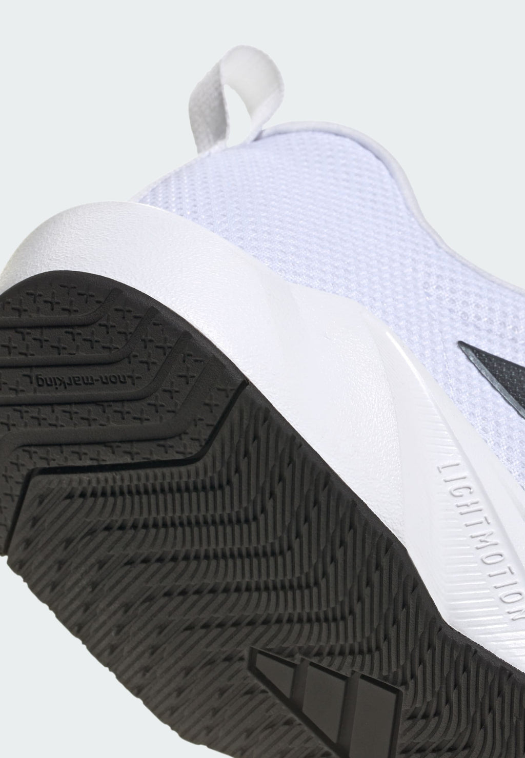 RAPIDMOVE GO - Training shoe - cloud white   core black   iron metallic