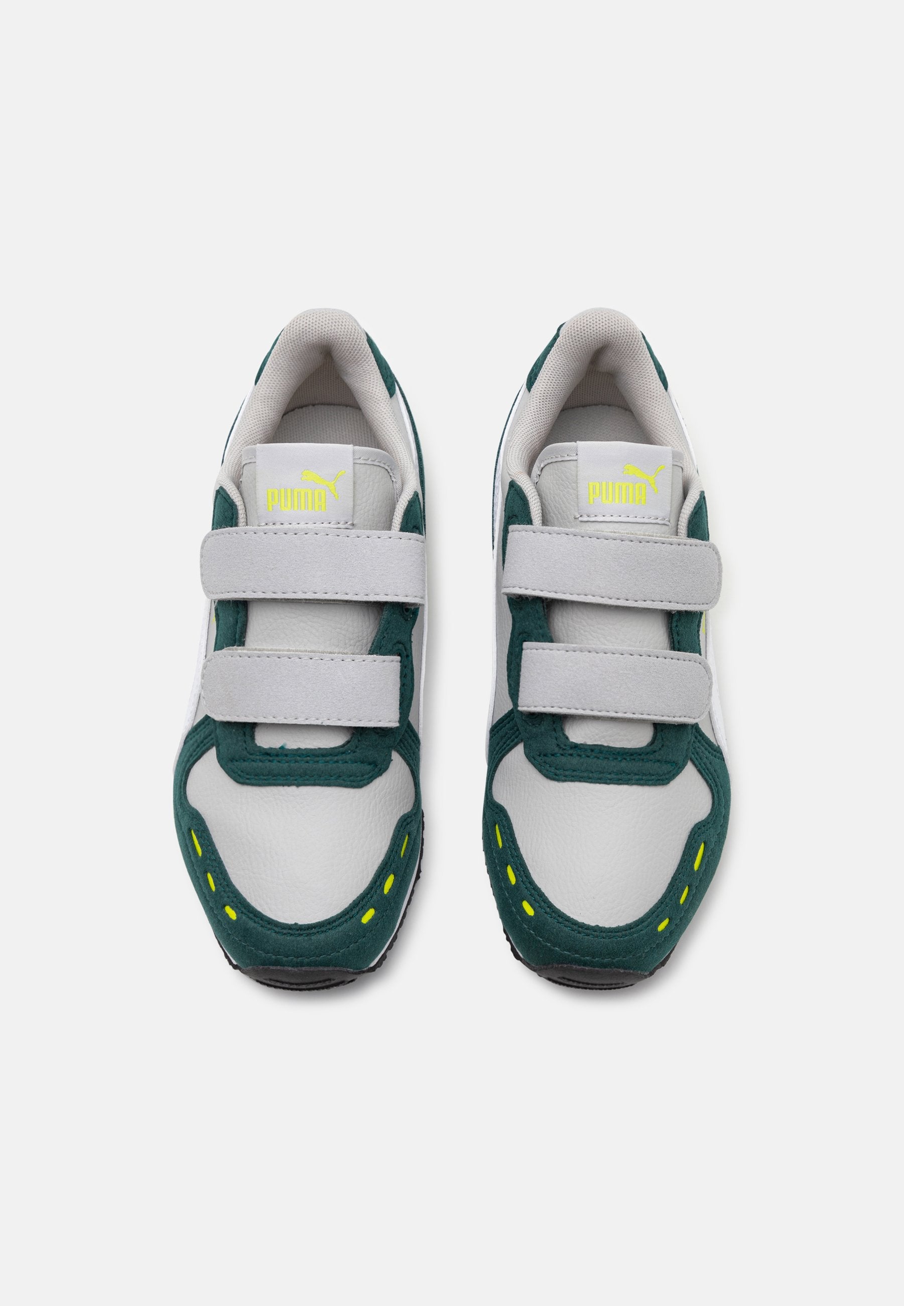 CABANA RACER 20 UNISEX - Trainers - cool light gray/white/dark myrtle/lime smash