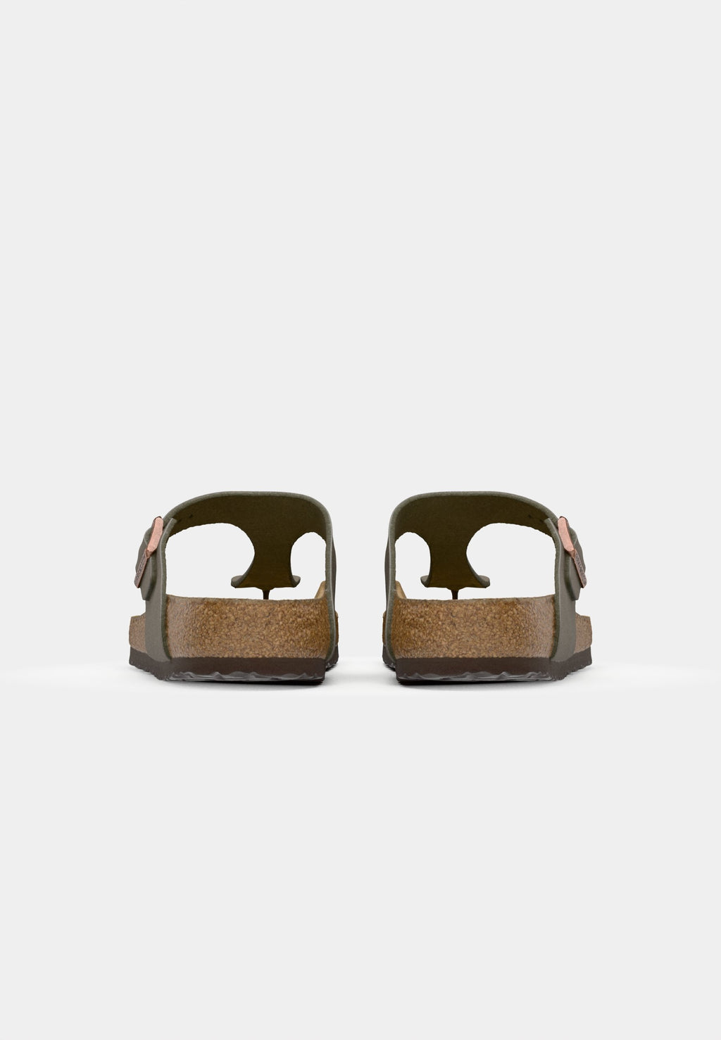 GIZEH BFBC STONEN - REGULAR - T-bar sandals - stone
