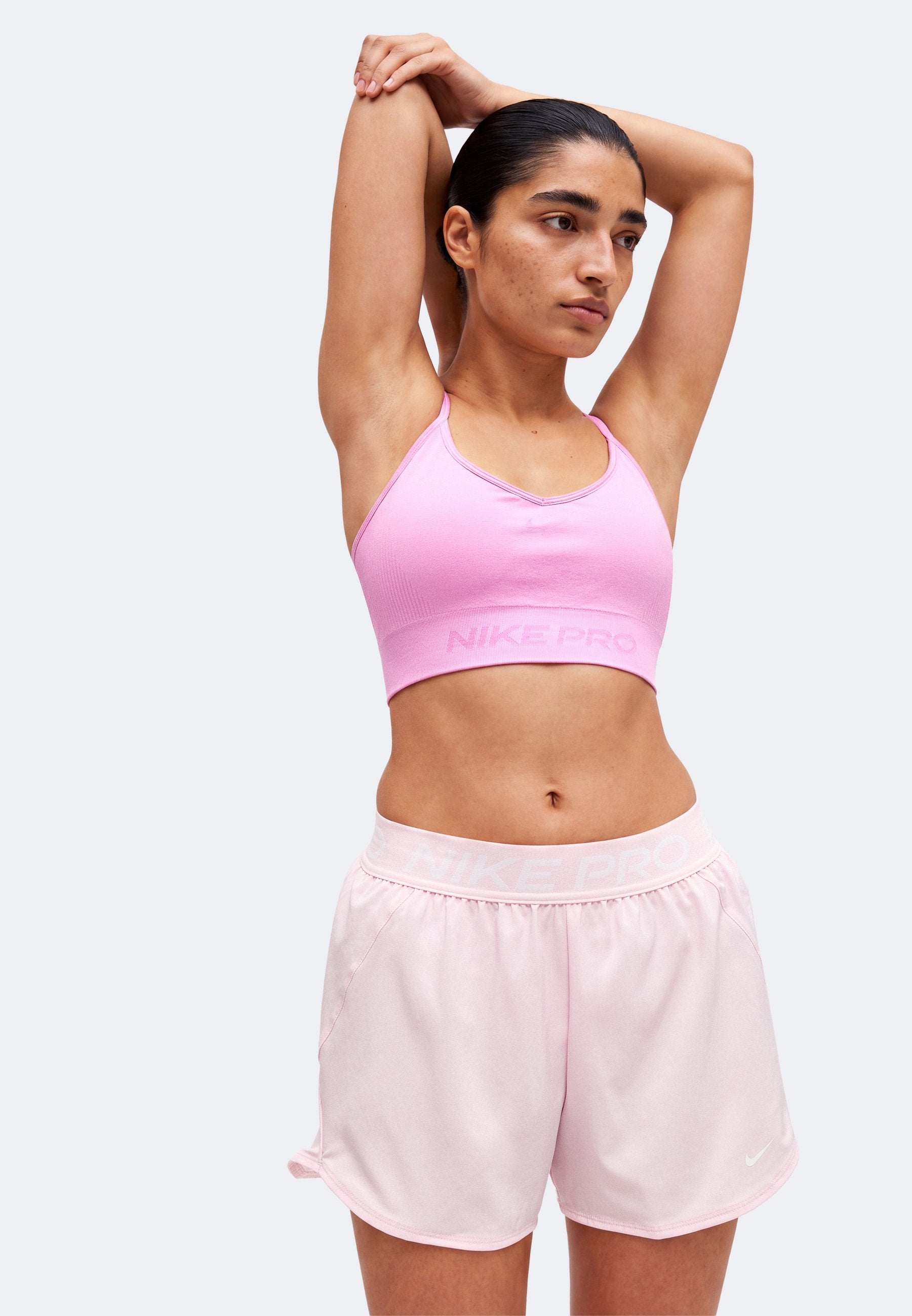365 SHORT - Sports shorts - pink foam/white