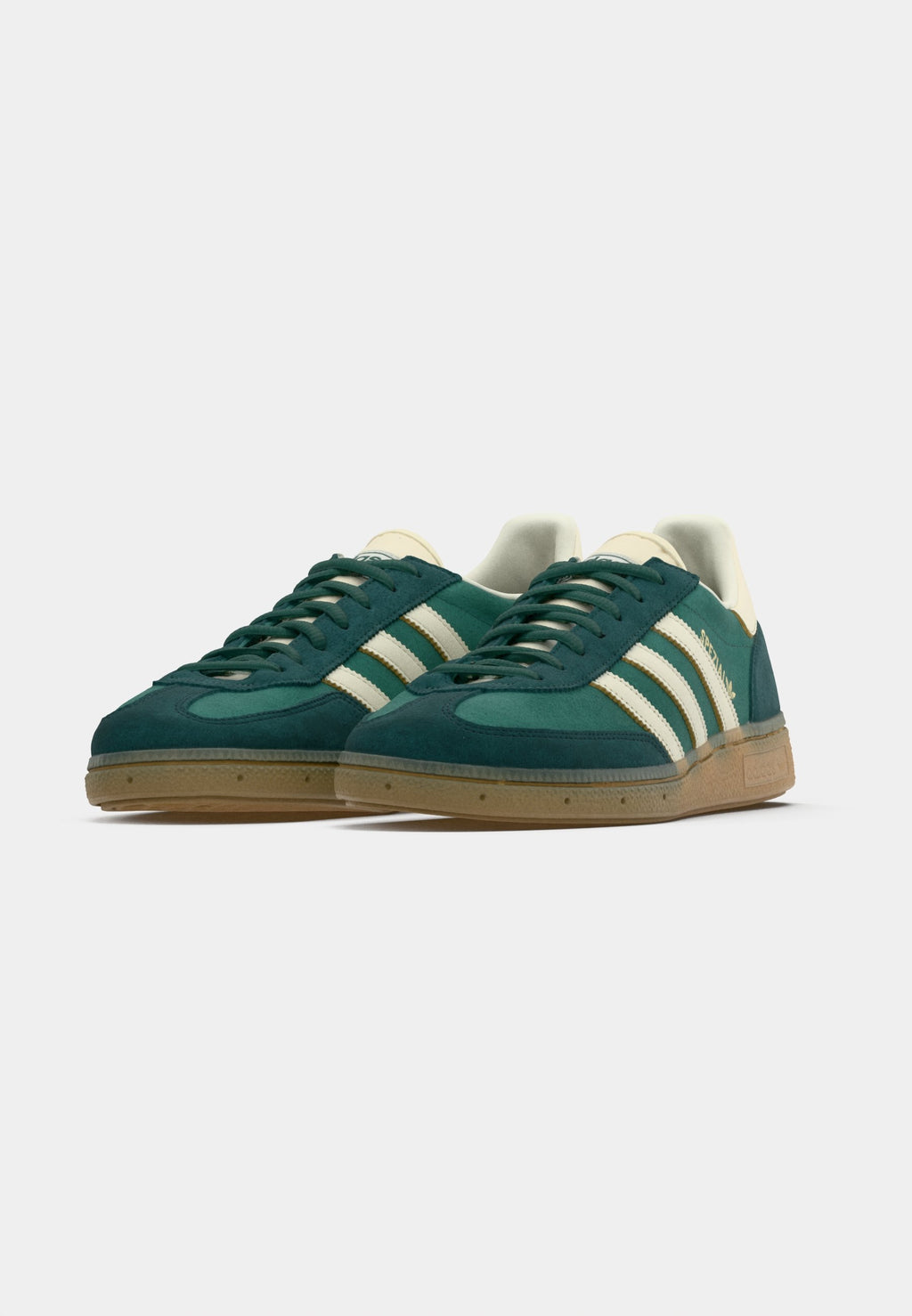 HANDBALL SPEZIAL UNISEX - Baskets - vert universitaire/blanc cassé/lierre aurore