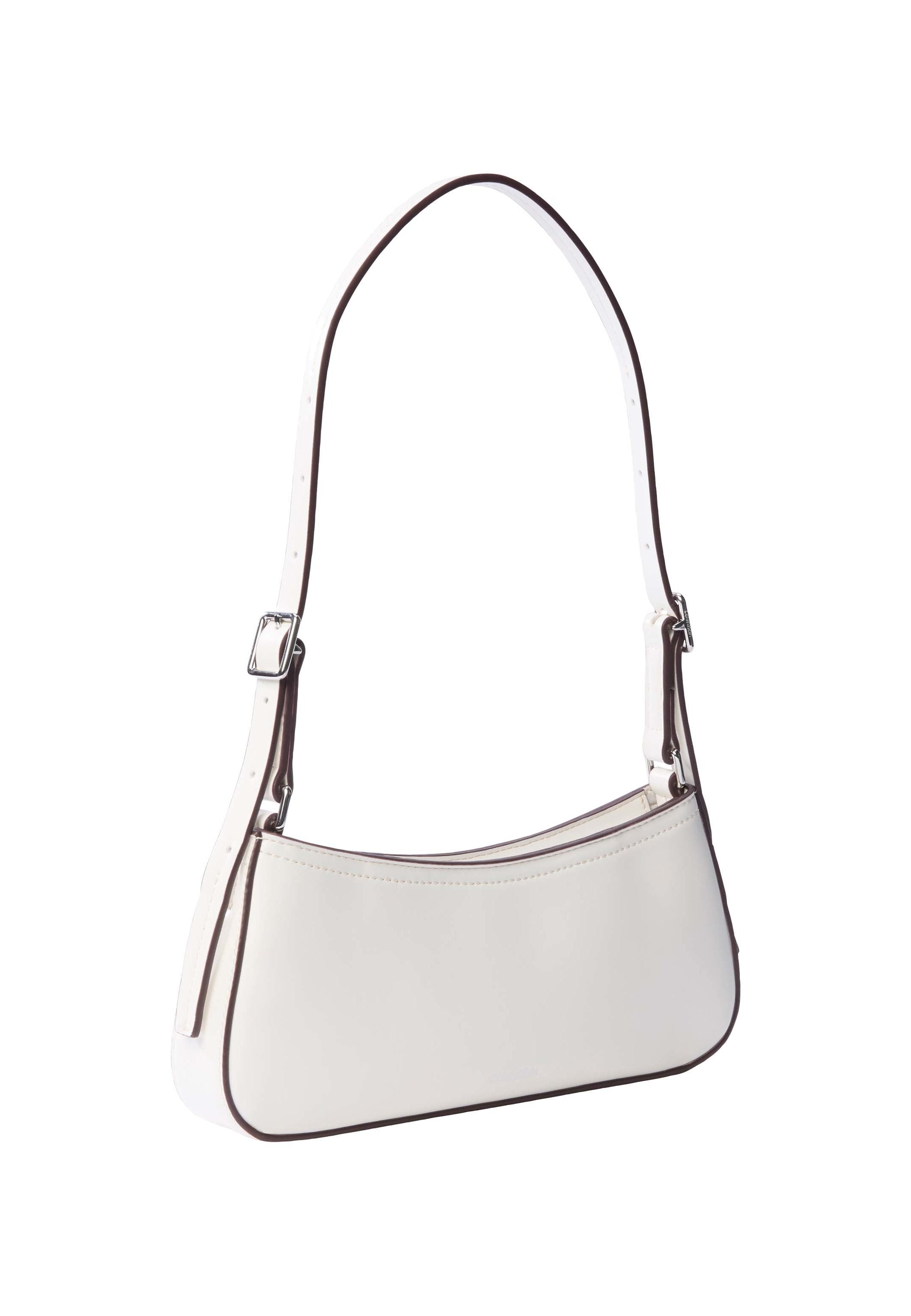 SMALL SHOULDER BAG - Handbag - white alyssum