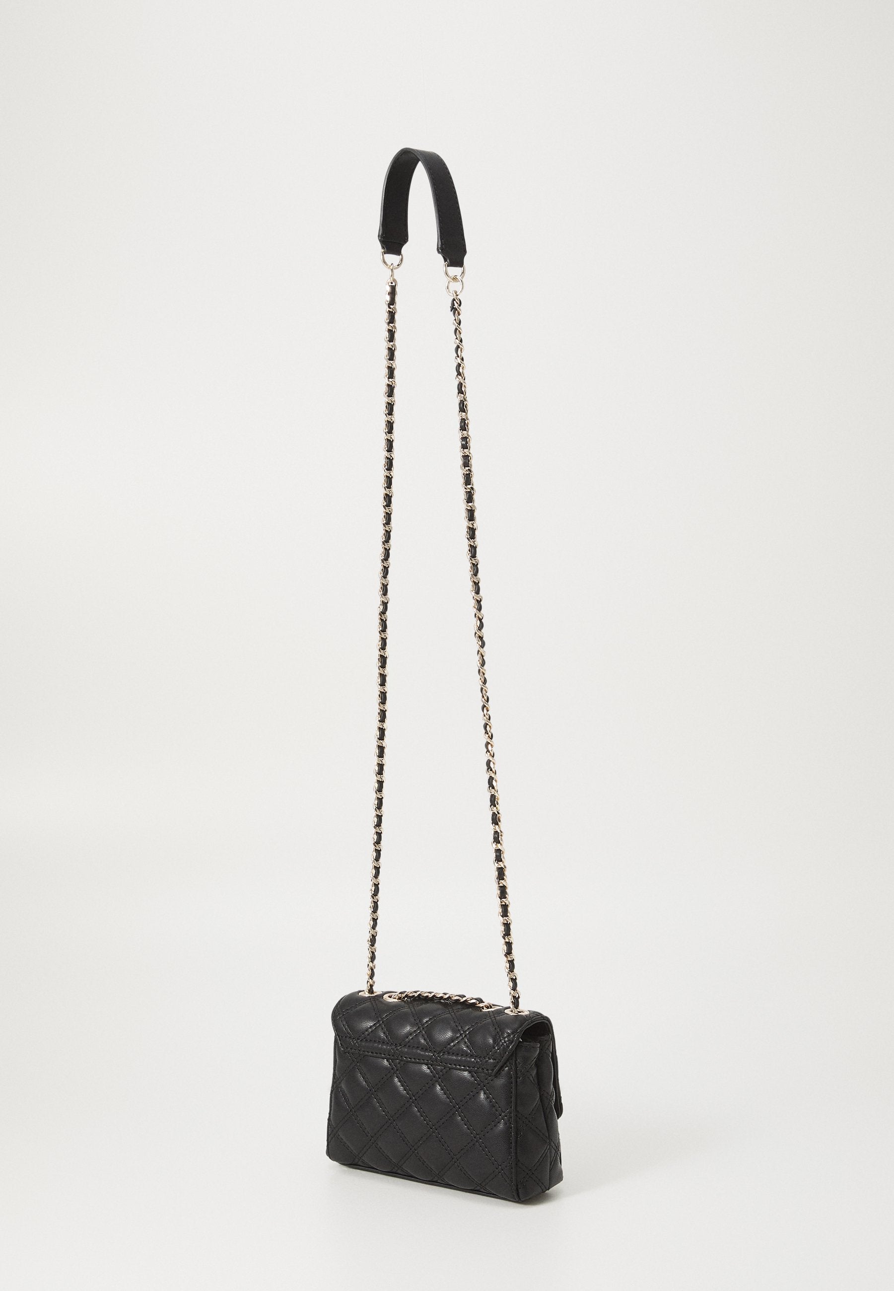 GIULLY II MINI 2 COMP CVRT FLP - Cross body bag - black