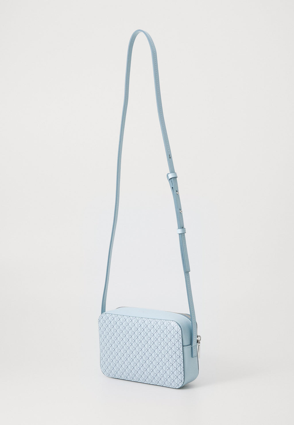 EMBLEM AOP ELONGATED CAMERA BAG - Camera bag - palest blue
