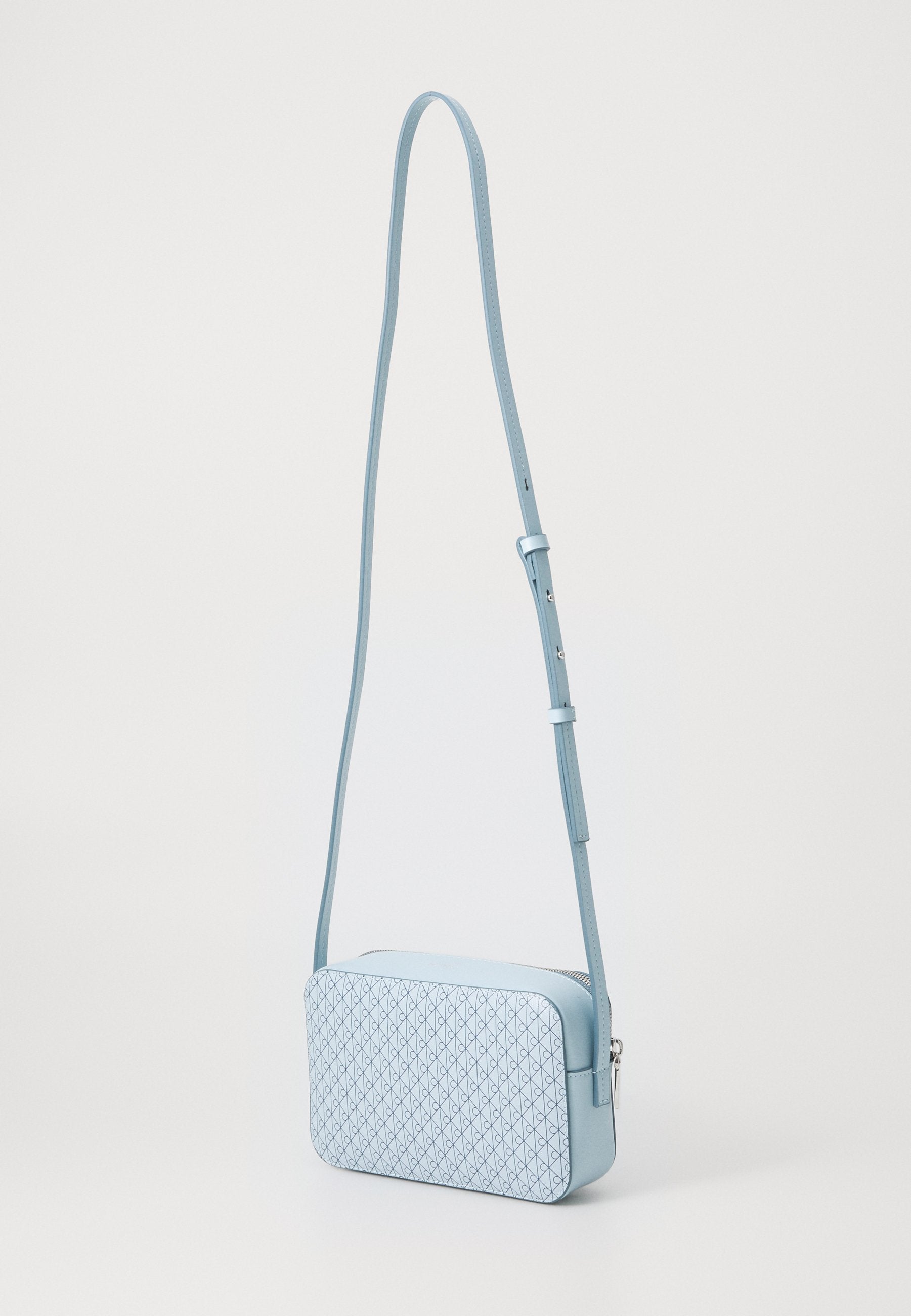 EMBLEM AOP ELONGATED CAMERA BAG - Camera bag - palest blue