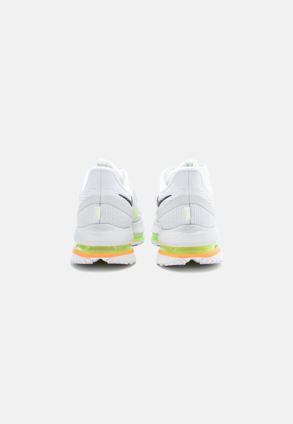 PEGASUS PREMIUM - Road running shoes - white/black/off white/volt/volt ice/total orange