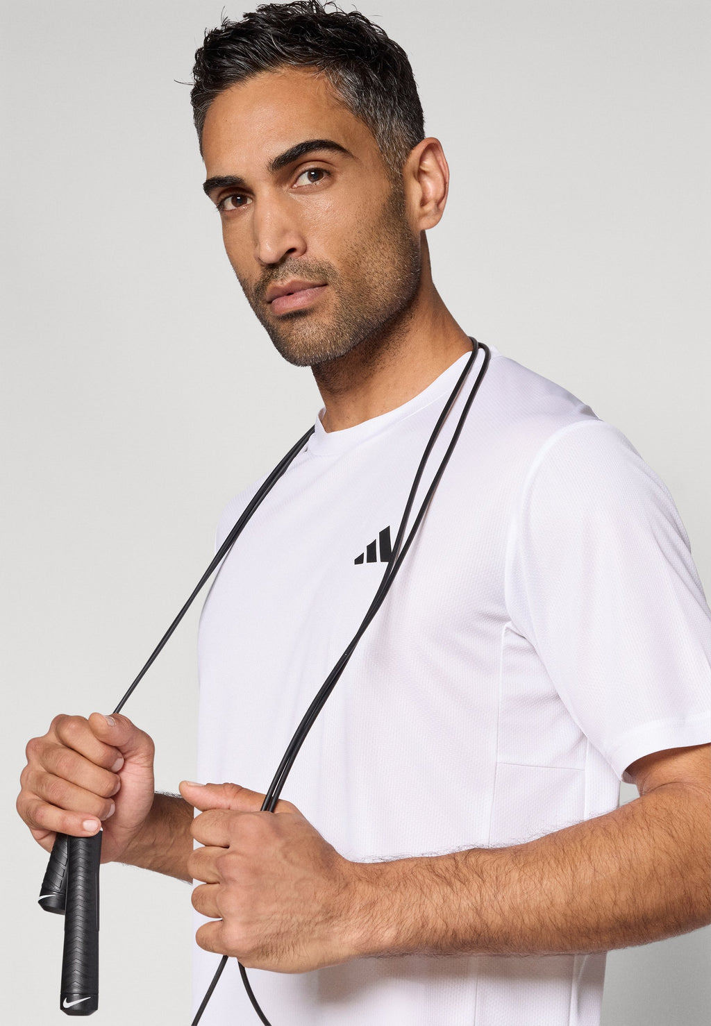 WORKOUT ESSENTIALS BASE - Sports T-shirt - white