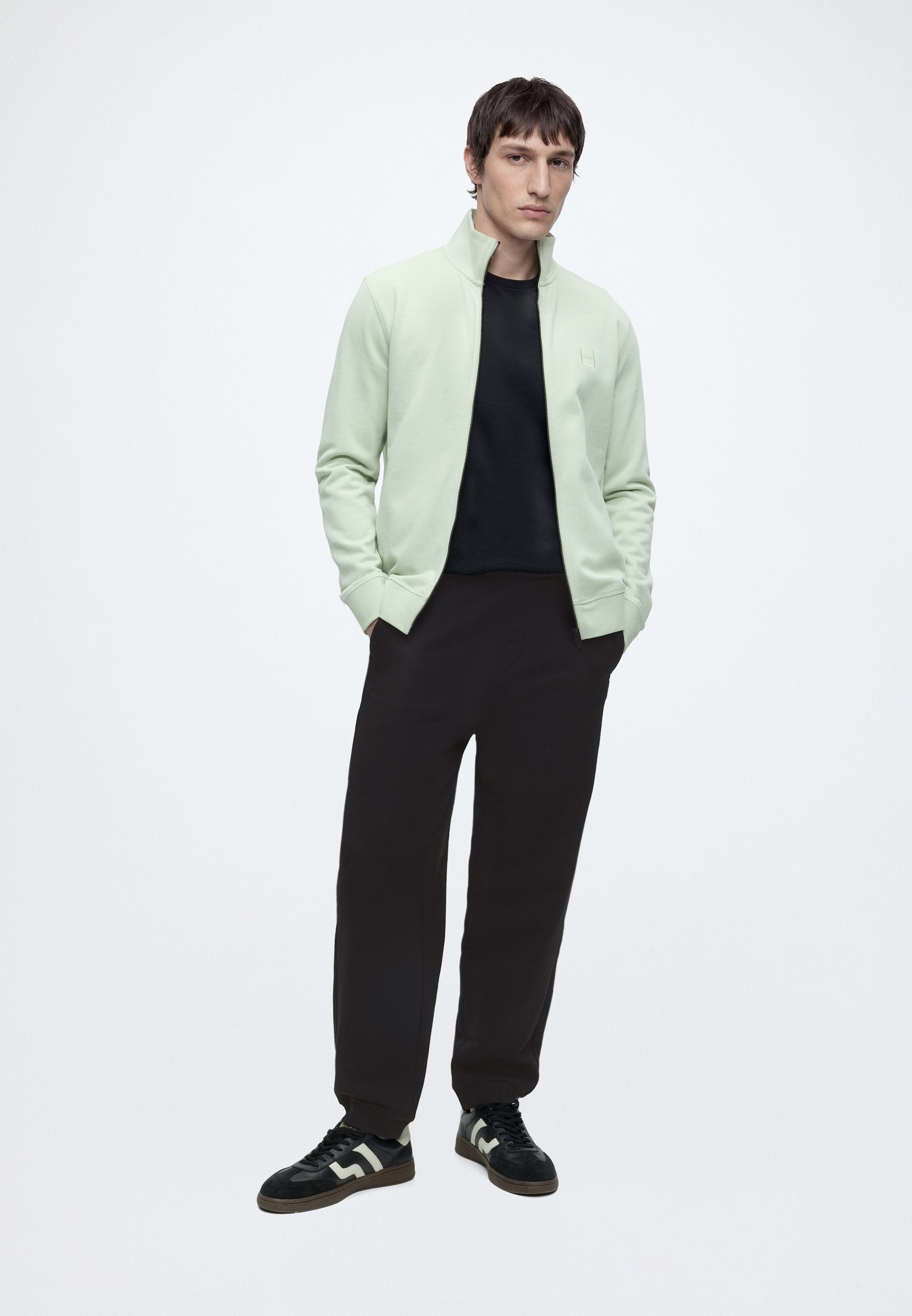 LONG PANTS - Tracksuit bottoms - black