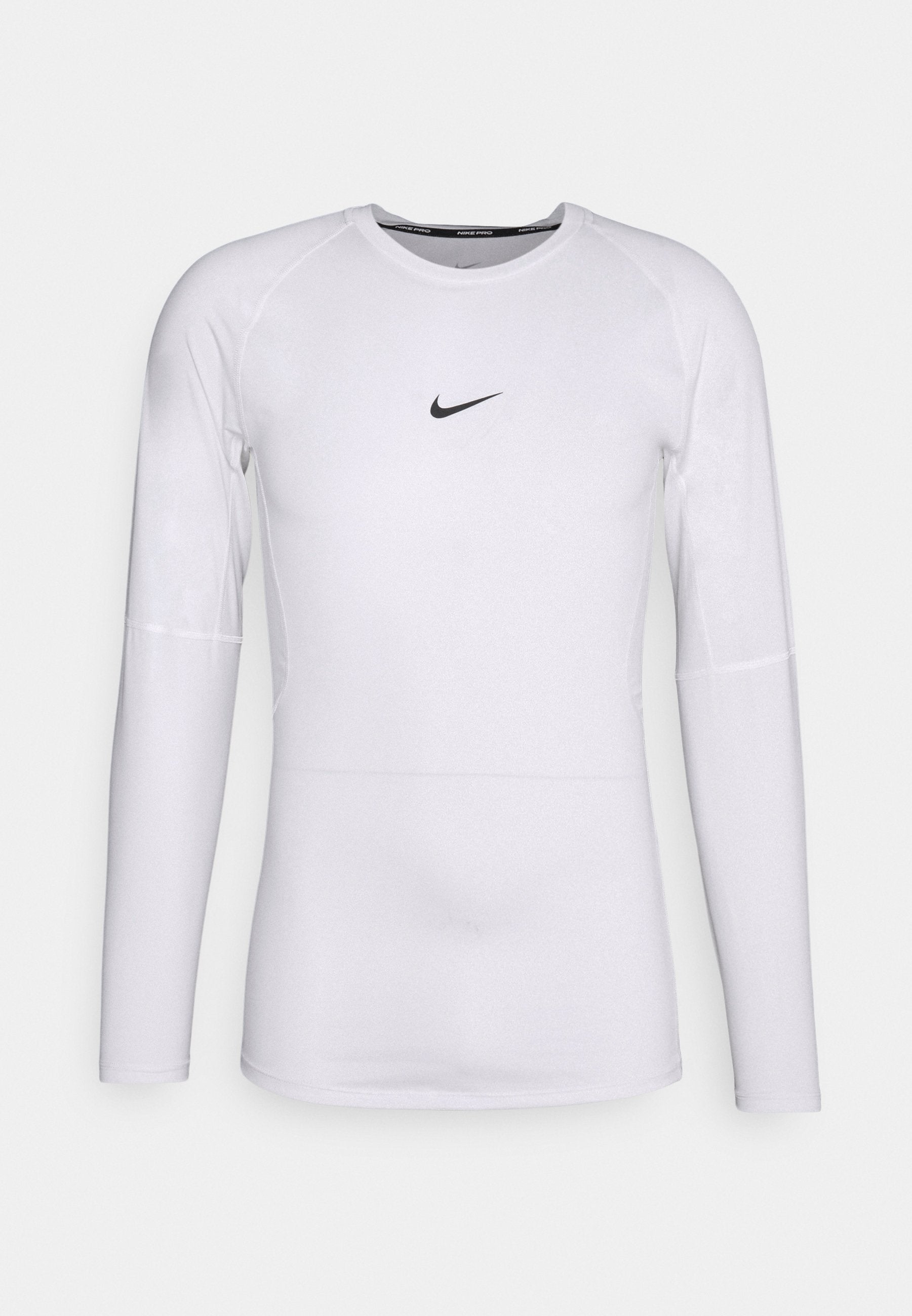 M NP DF TIGHT TOP LS - قميص داخلي - أبيض/أسود