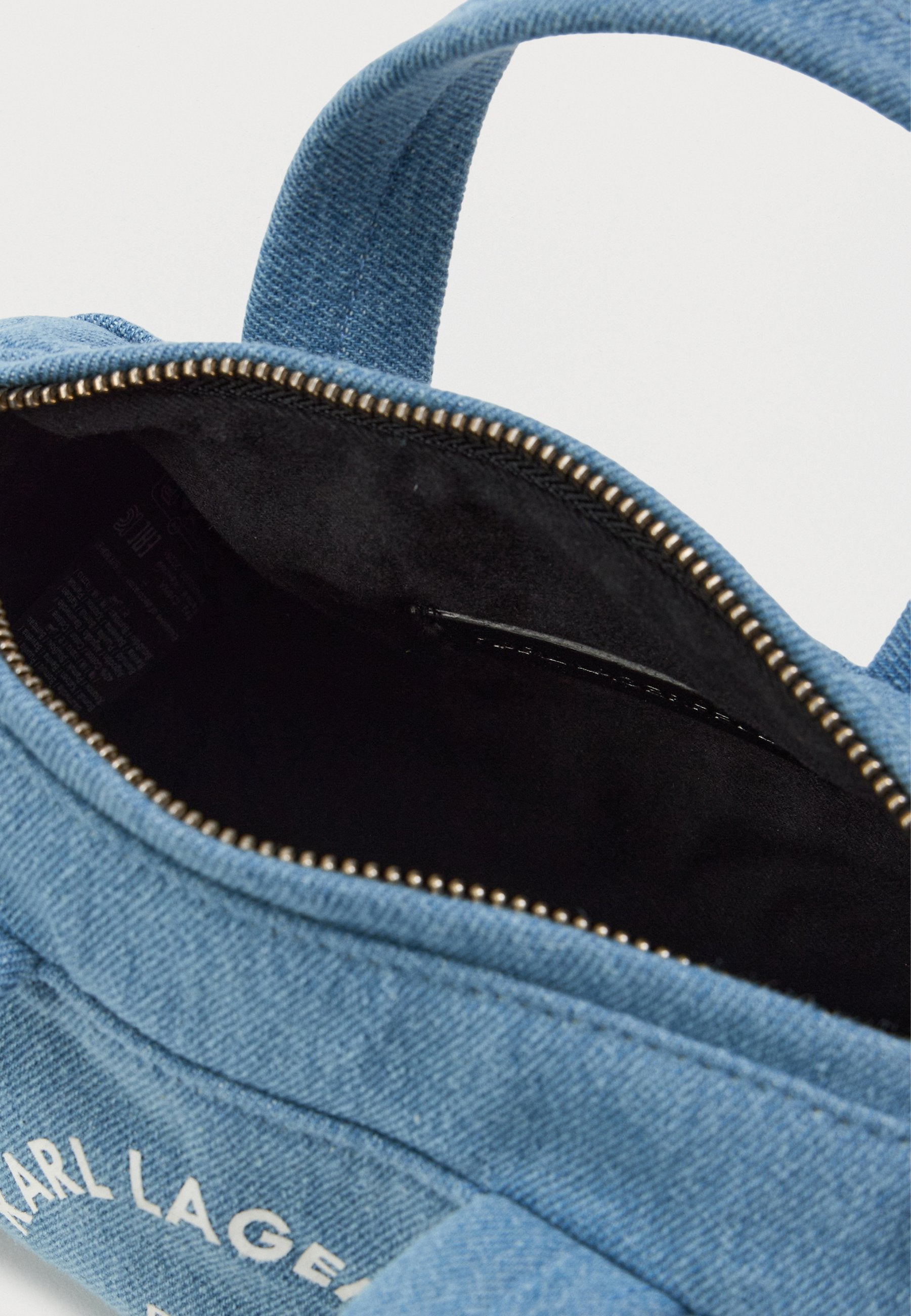 MINI DUFF BAG - Handbag - mid blue stone