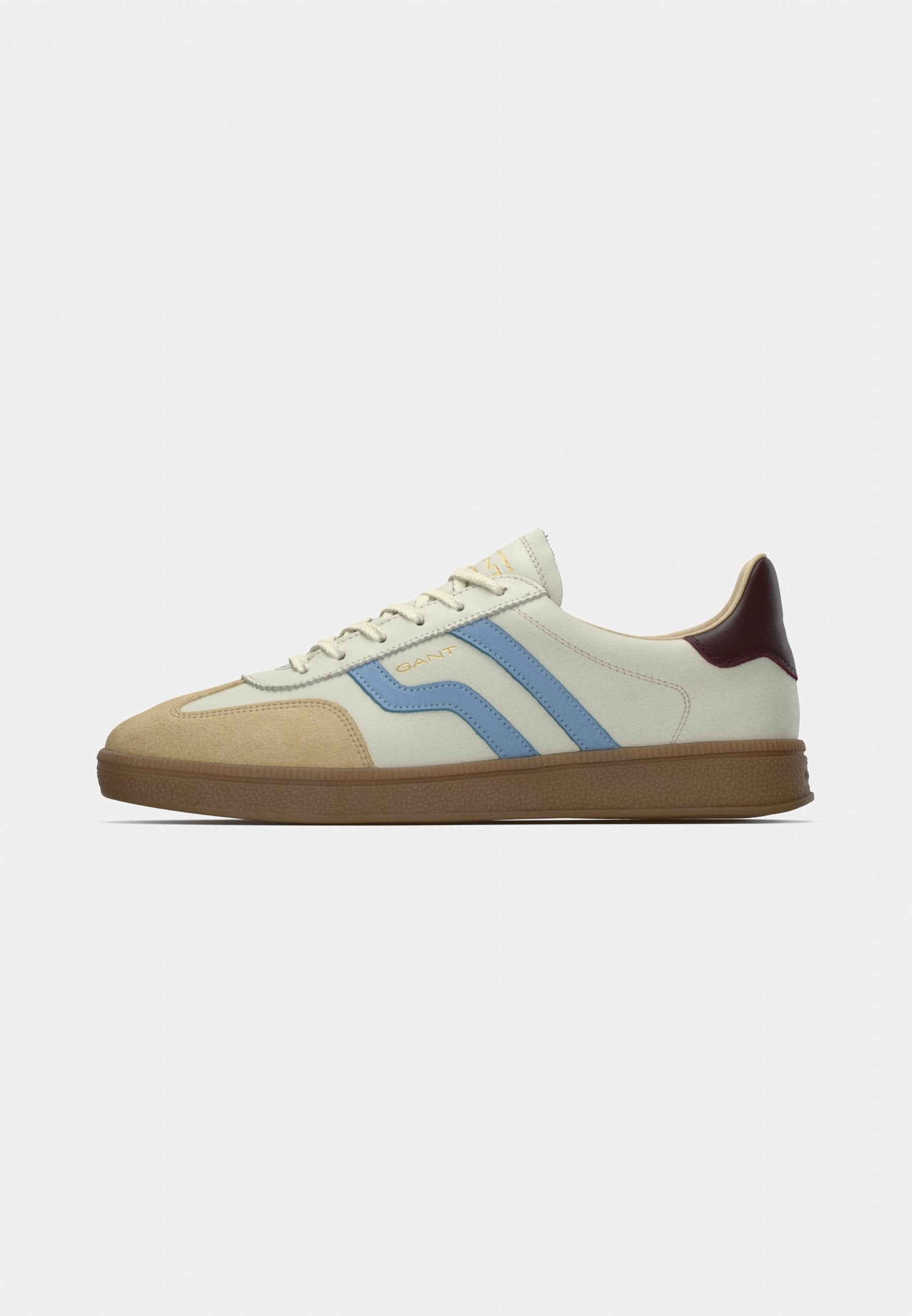 Trainers - off white/blue