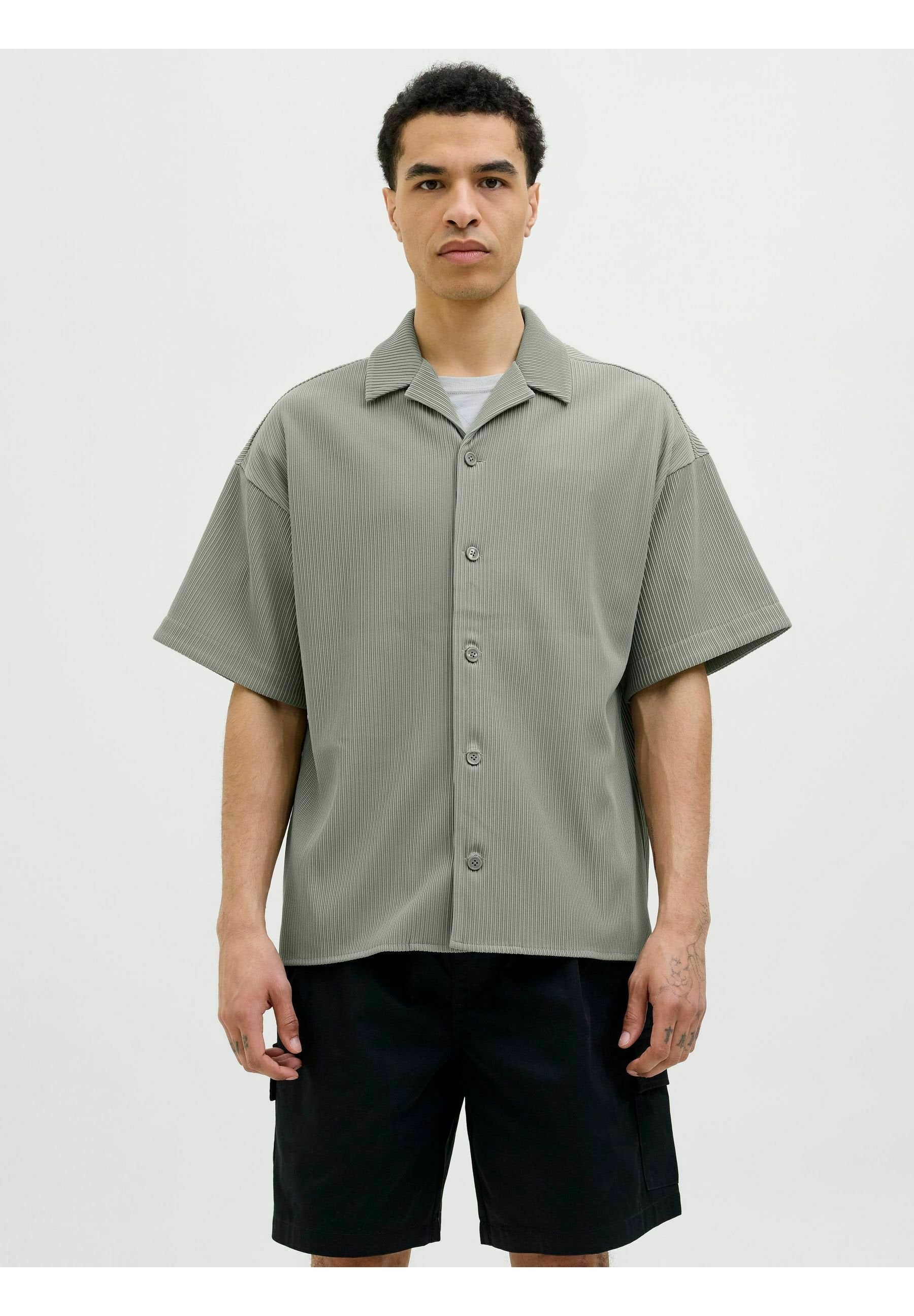 Wide Fit - Shirt - shadow
