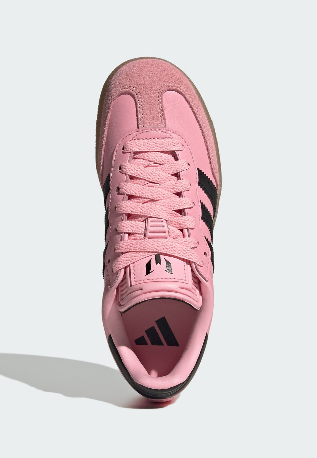 SAMBA MESSI UNISEX - Indoor football boots - light pink/core black