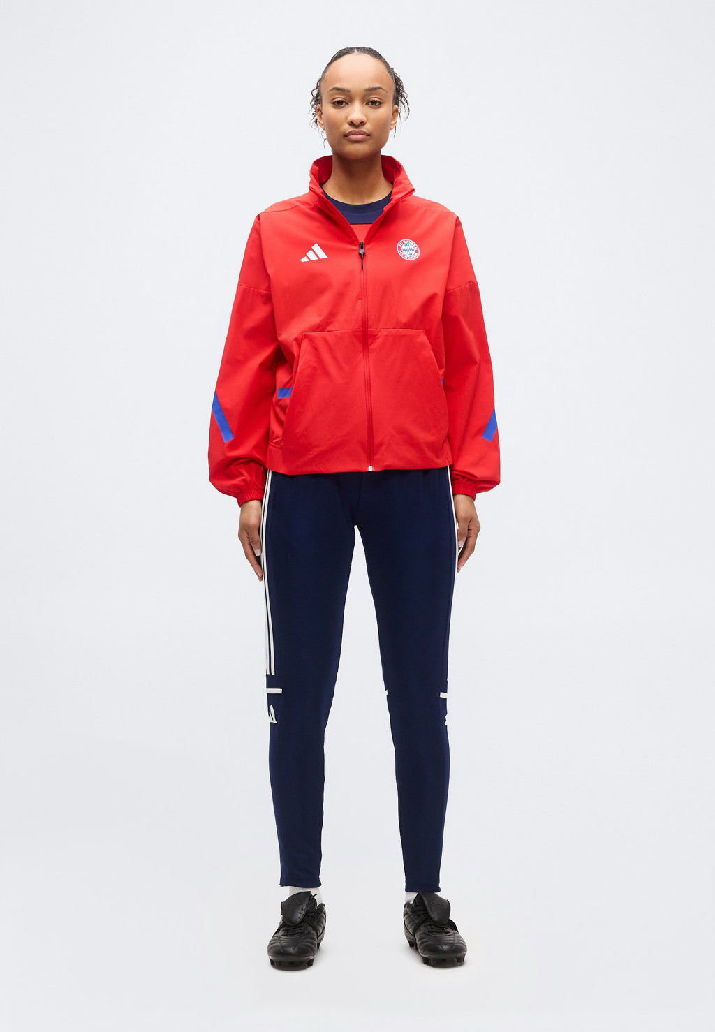 FC BAYERN Z.N.E. ANTHEM JACKET - Club wear - red