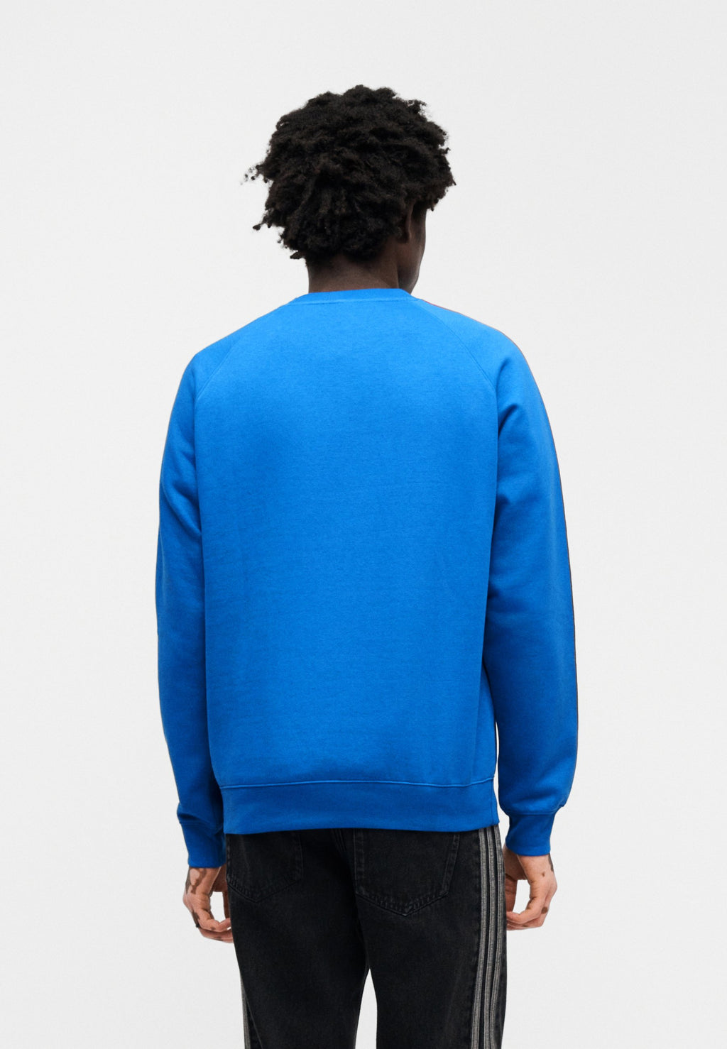 STRIPES CREW - Sweatshirt - blue