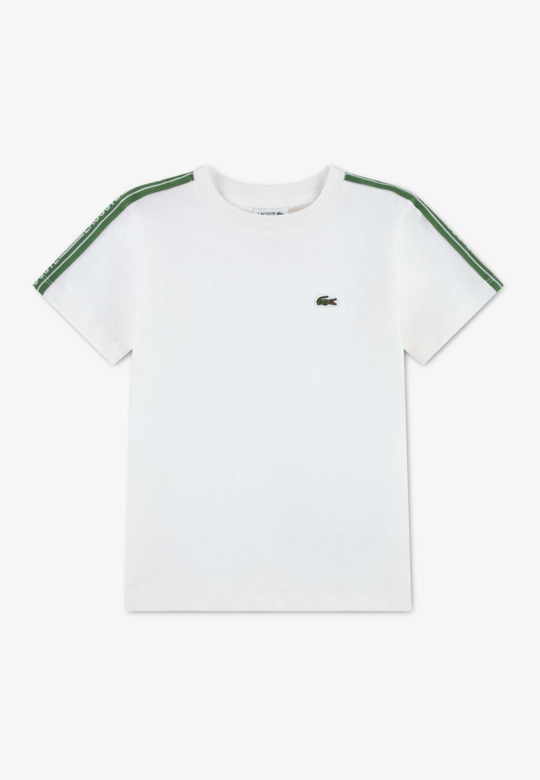 TAPING TEE - Basic T-shirt - farine