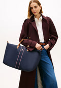 SAC DE VOYAGE SIGNATURE CROSSBODY - Sac week-end - bleu espace