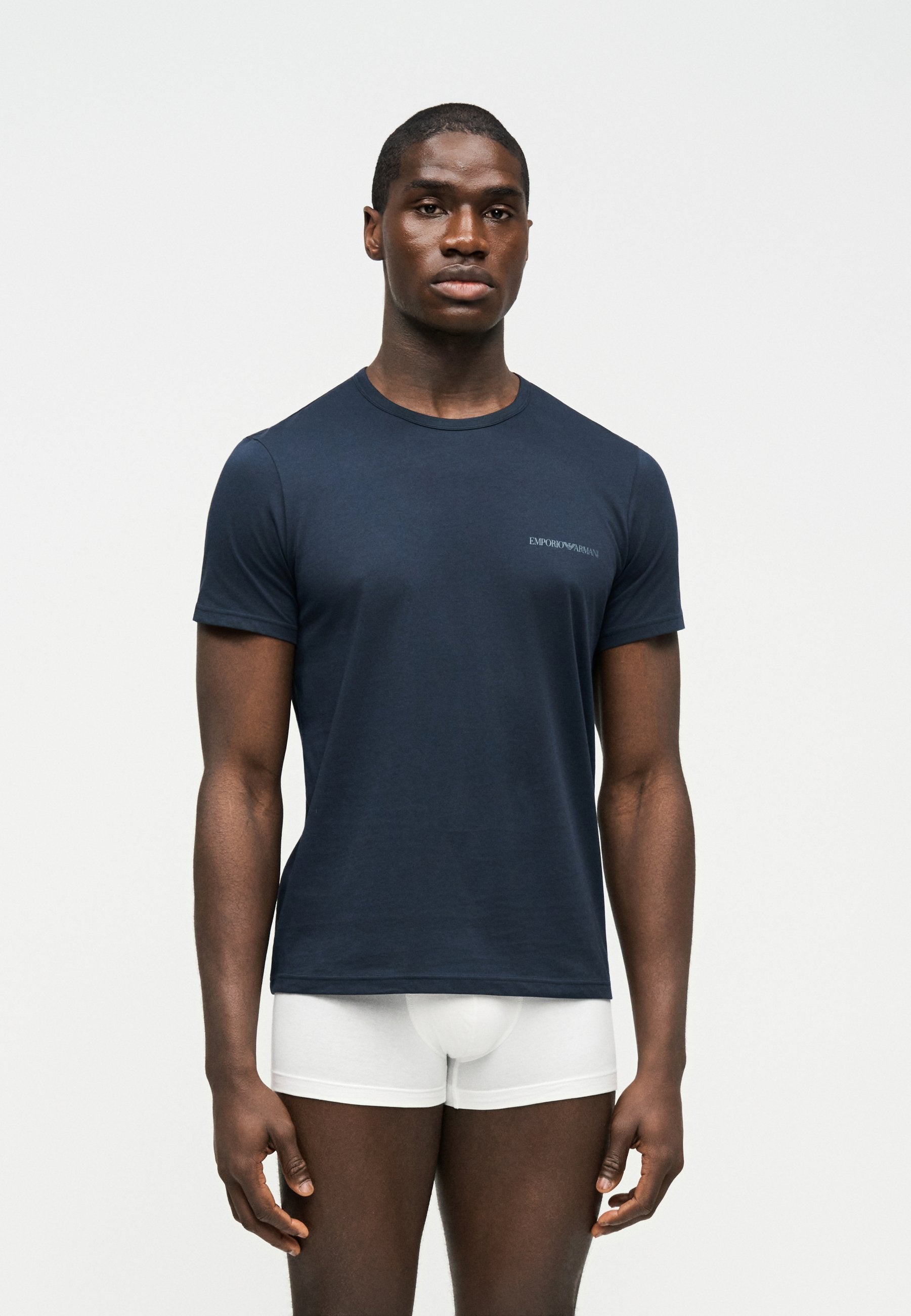 PARTE ALTA CREW NECK 2 PACK - Basic T-shirt - blue/orion