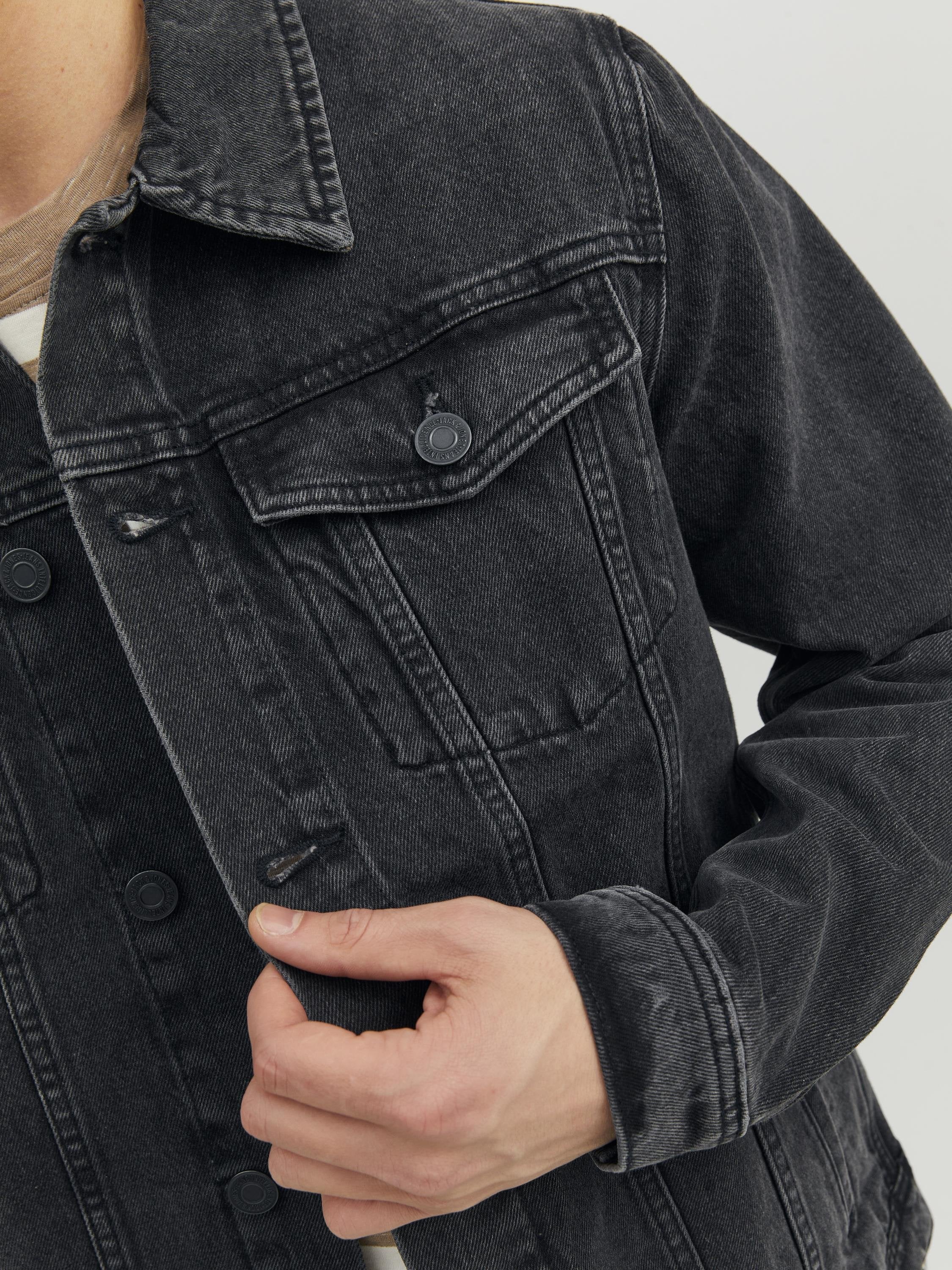 Denim Denim - Denim jacket - black denim